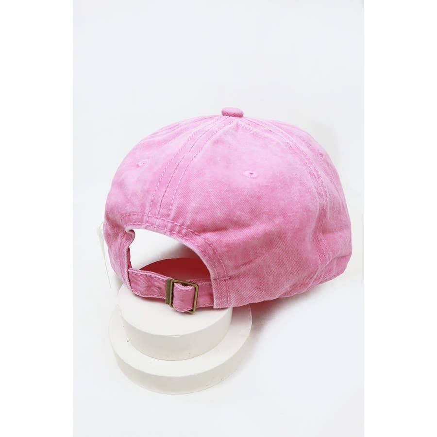 Smile Face Baseball Cap in Black- Accessories