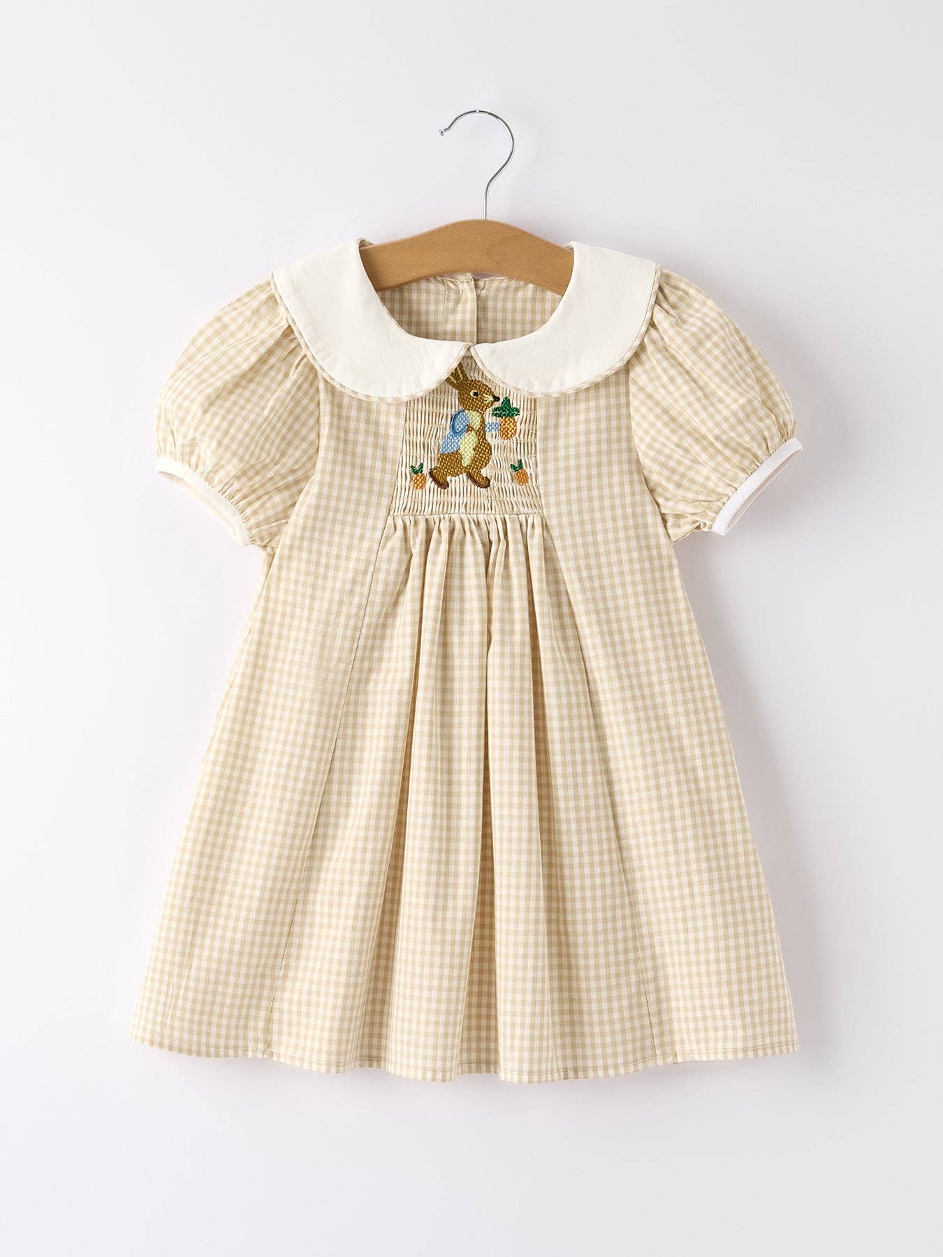 Jubilee Dress in Apricot- Girls (3-7)