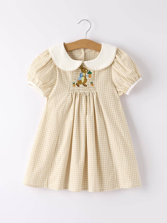 Jubilee Dress in Apricot- Girls (3-7)