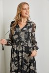 Mila Dress in Black- Misses & Plus (S-3X)