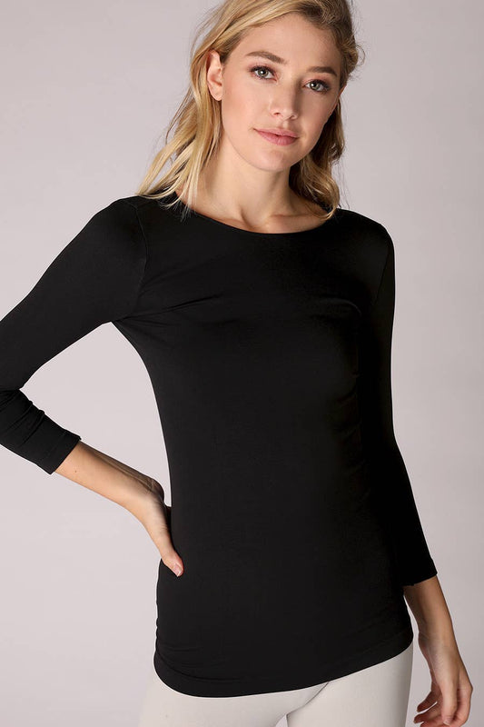Elaine Top in Black- One Size