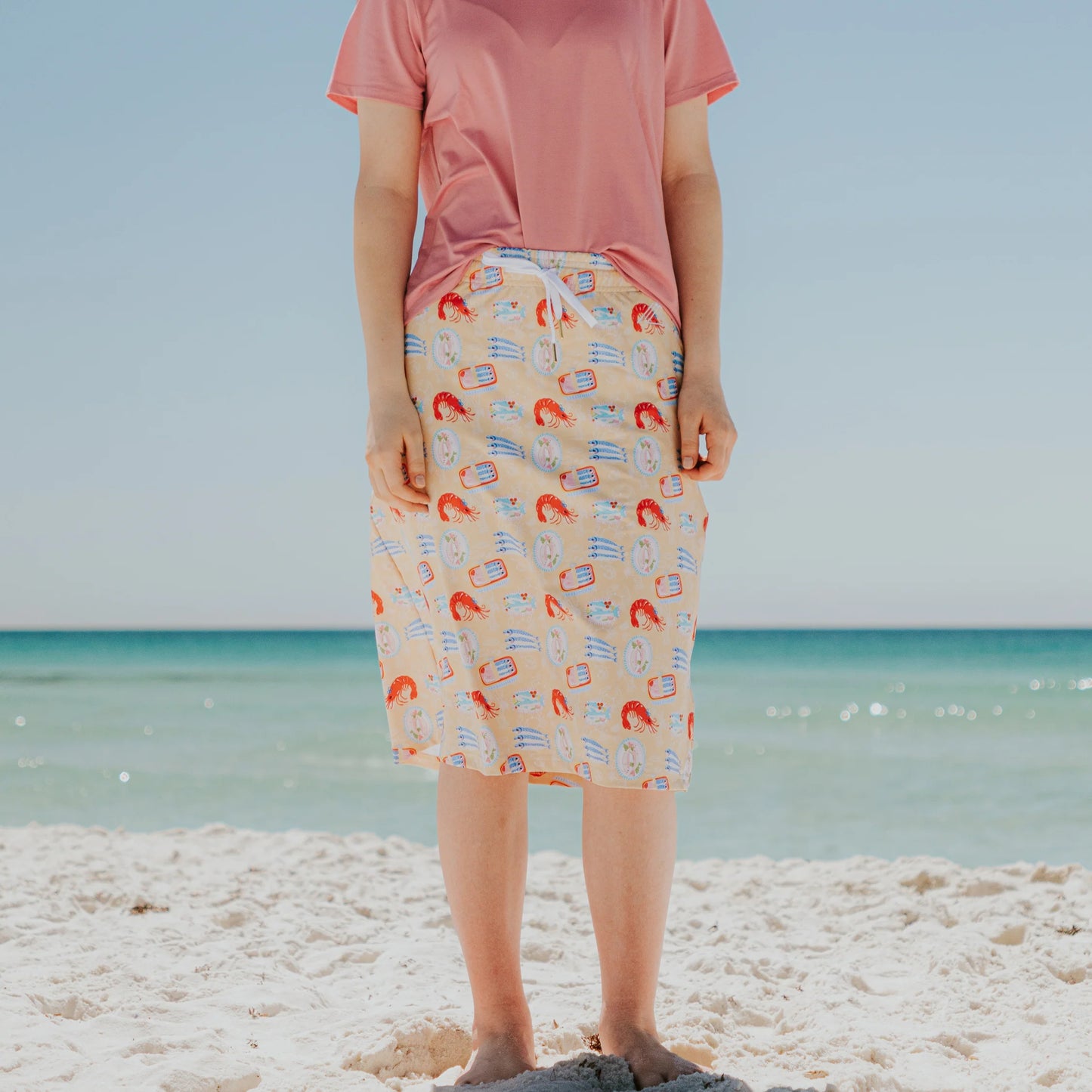 Limited Mod Skirt in Aruba- Misses and Plus (S-2X)
