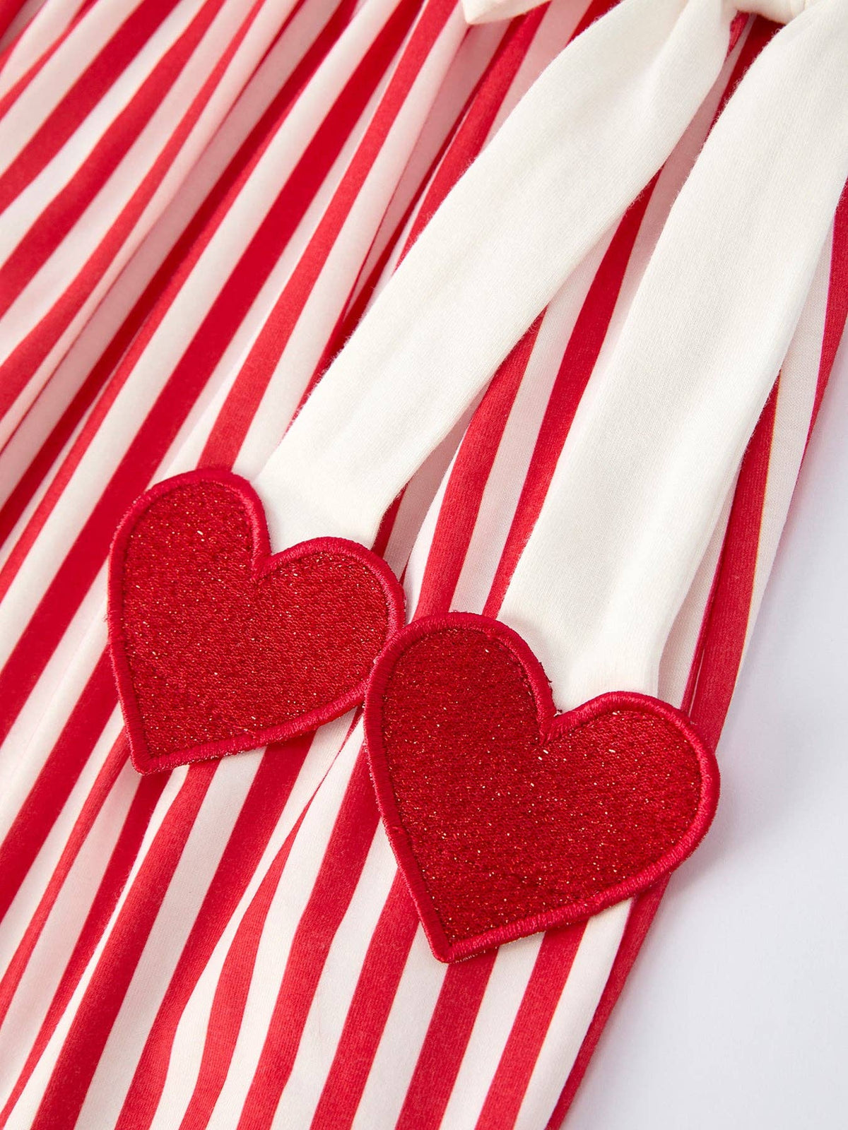 Lovey Dress in Red/White- Girls (2-3)