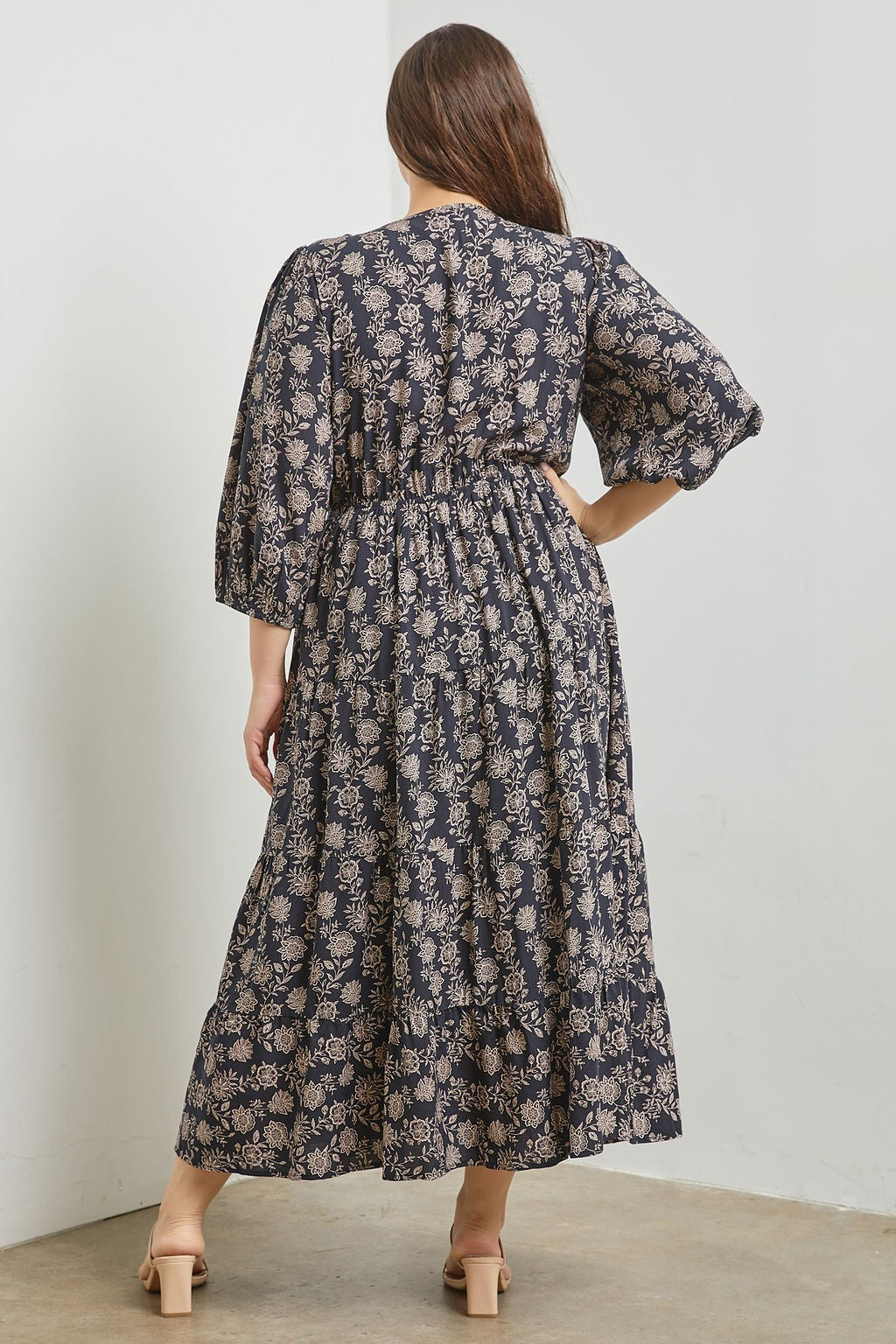 Emersyn Dress in Black- Plus (1X-3X)