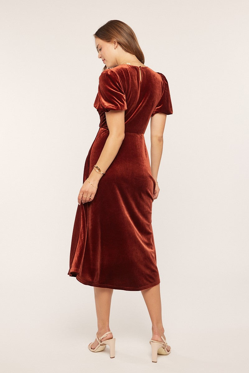 Colette Dress in Copper- Misses (S-XL)