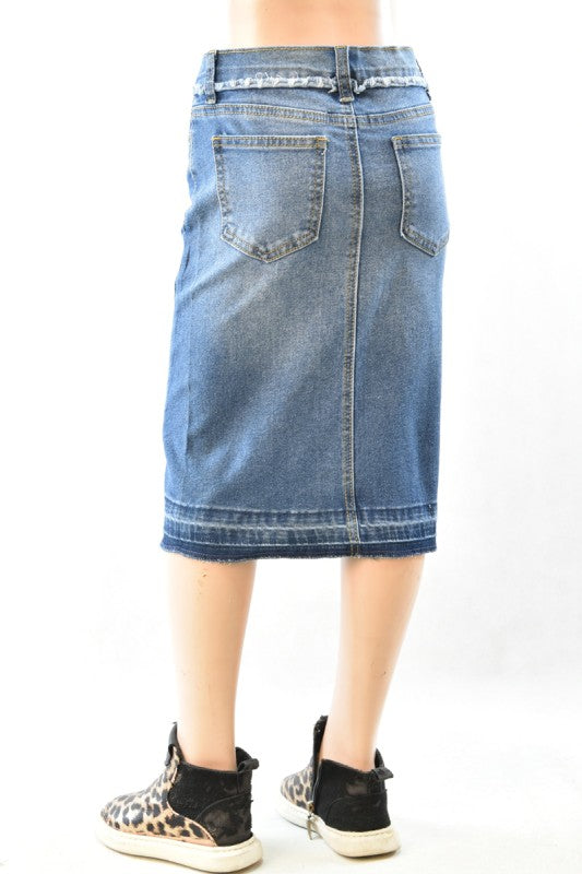Dakota Denim Skirt in Girls/Tween (4/6-12/14)