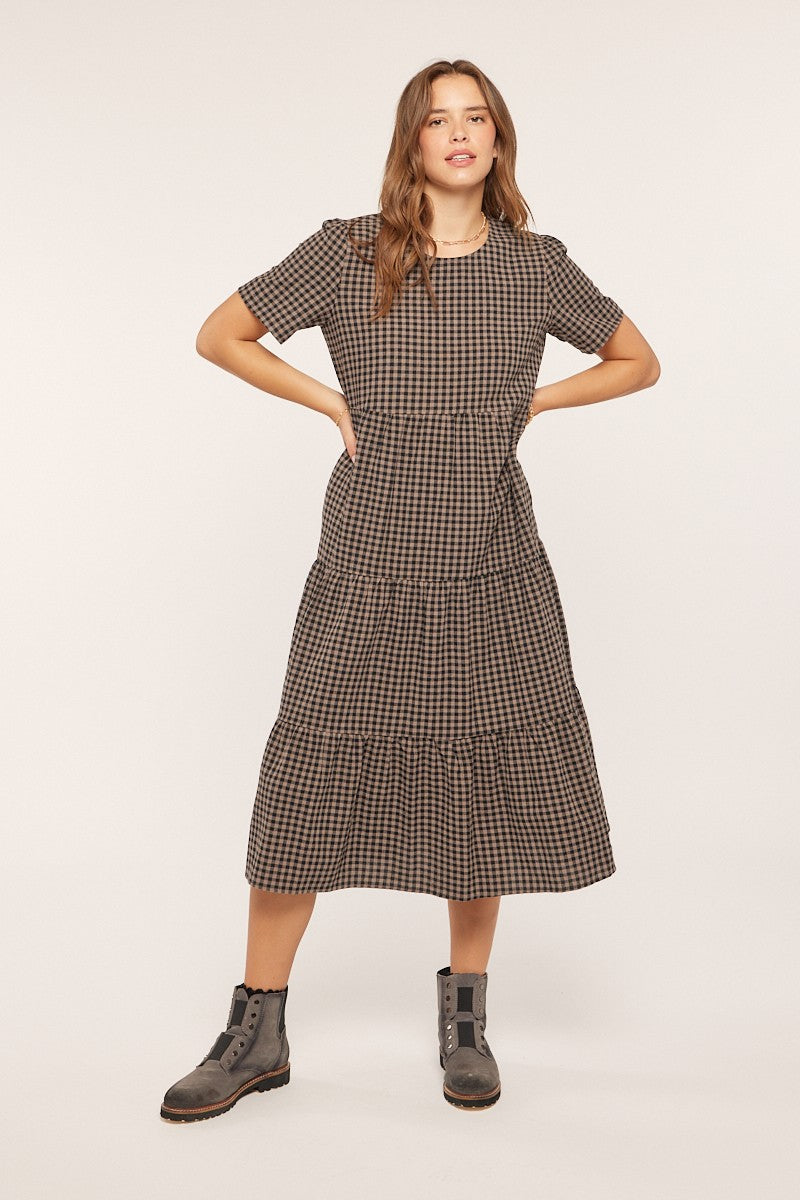 Tilda Dress in Ink Black- Misses (S-XL)