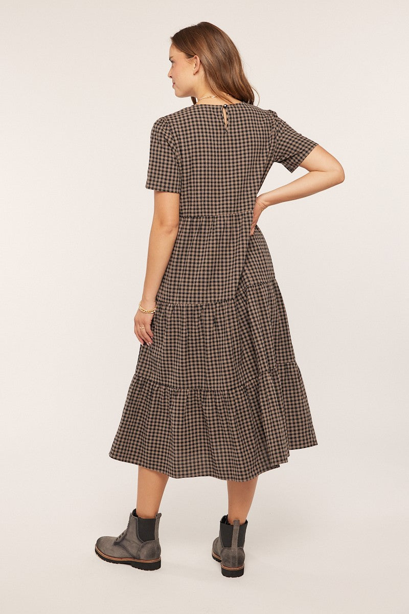Tilda Dress in Ink Black- Misses (S-XL)