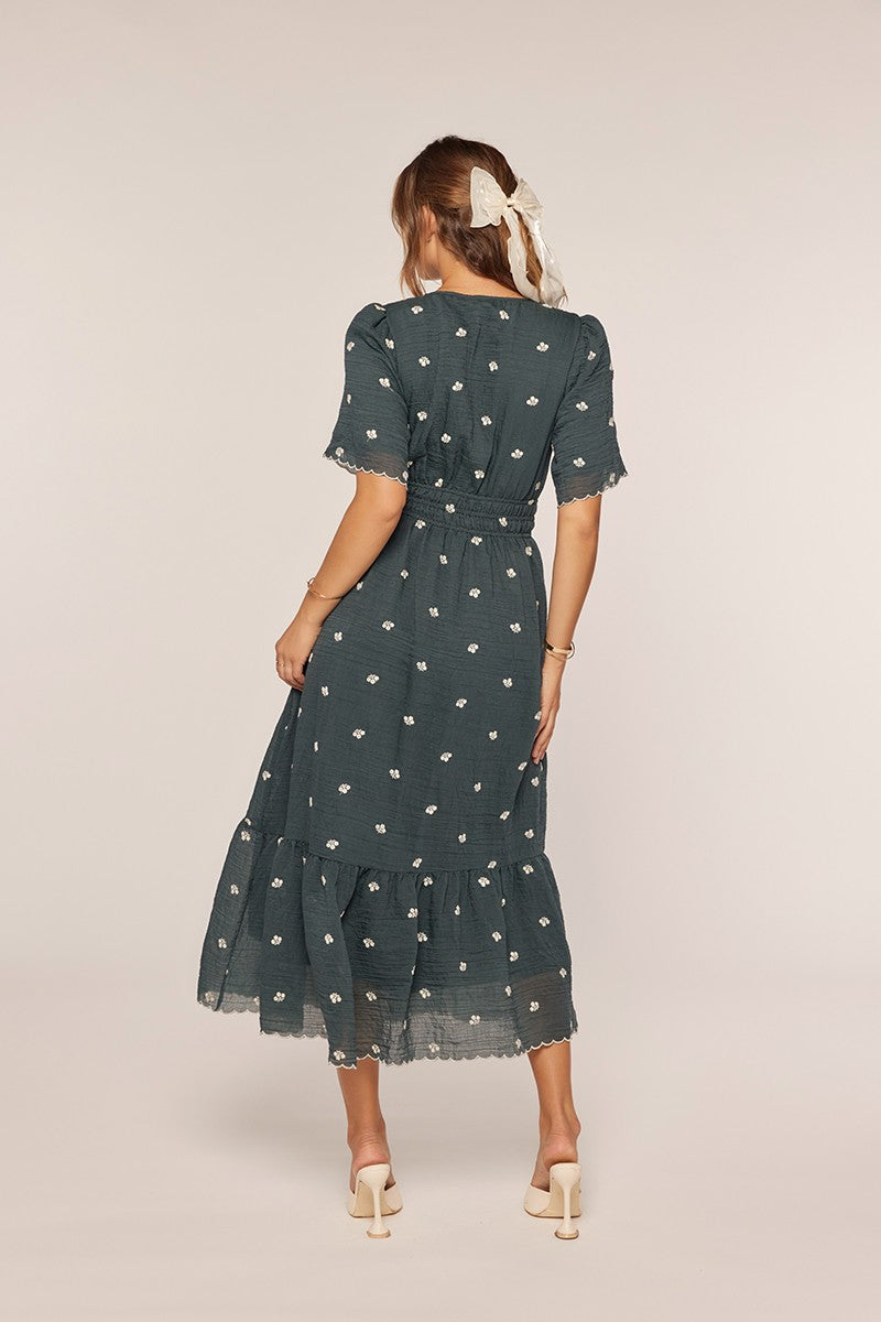Calla Dress in Teal- Misses and Plus (S-3X)