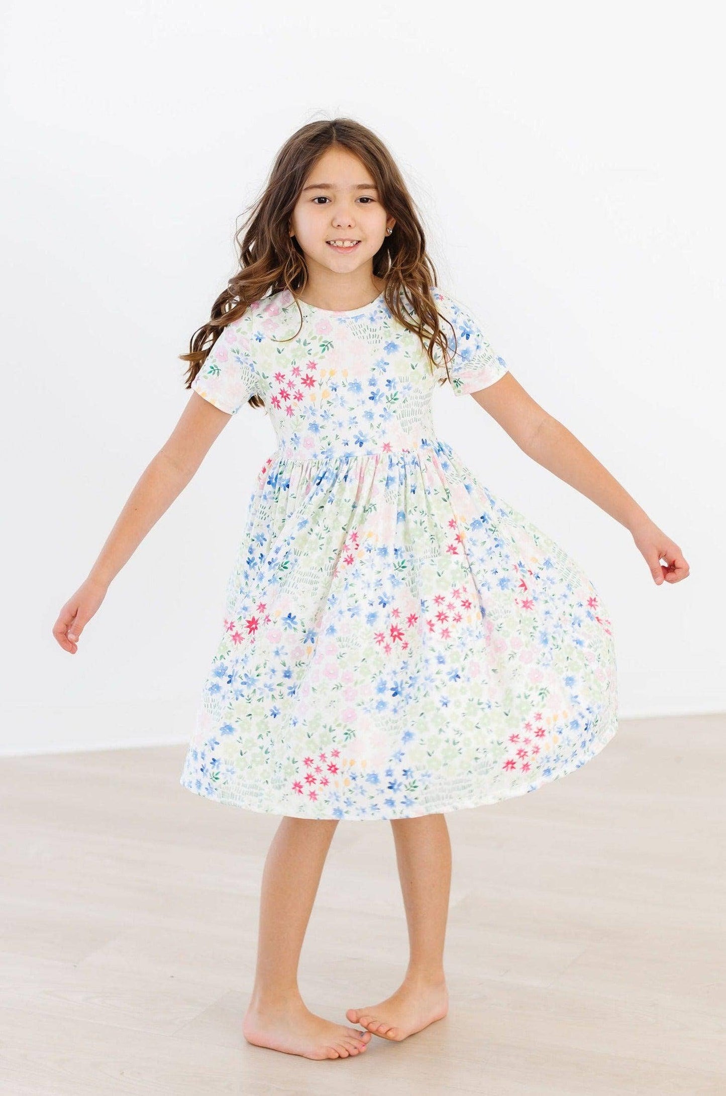 Sunshine Meadows Dress in Pastel- Infant & Girls (6/12-9/10)
