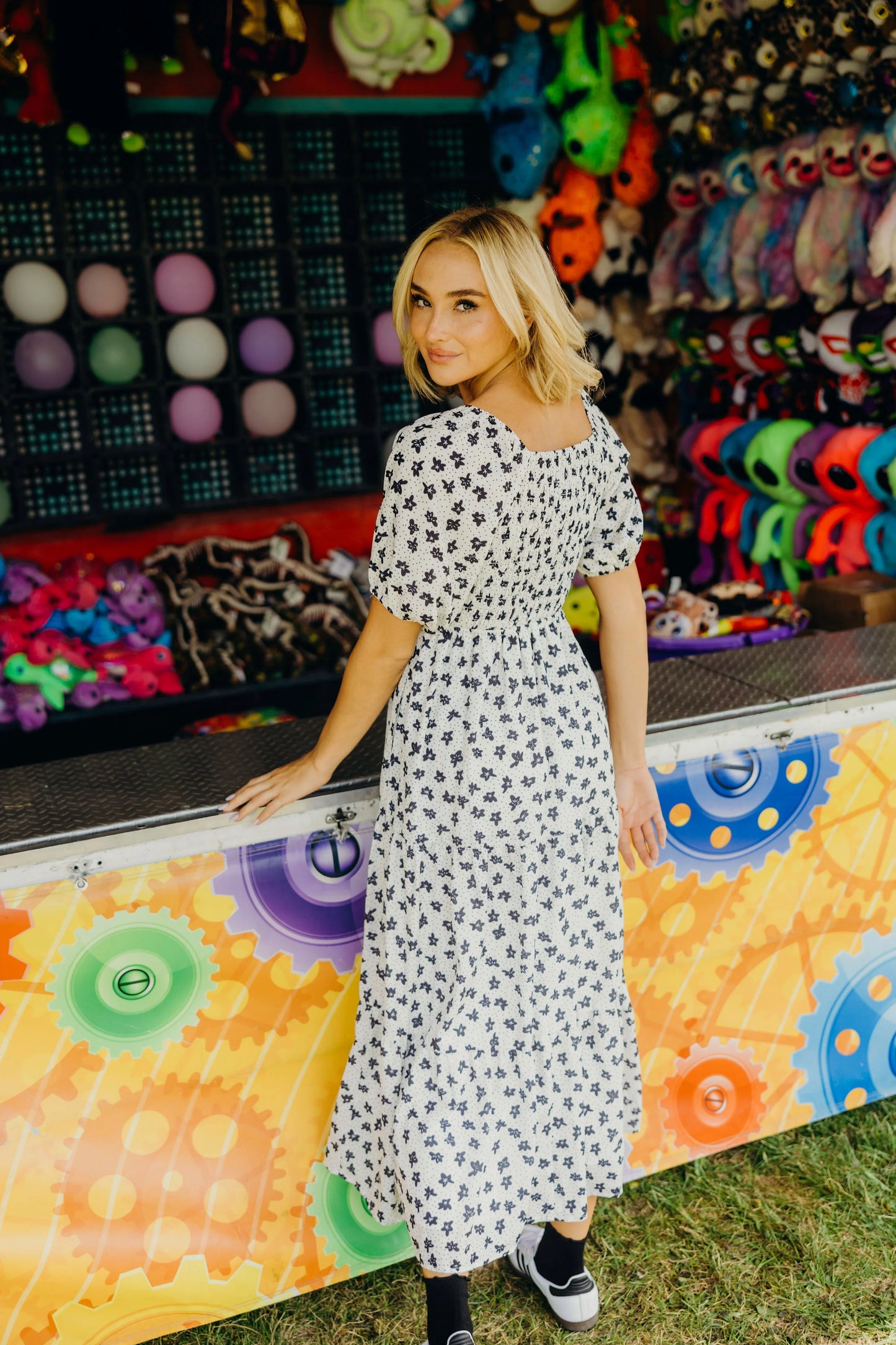 Indy Dress in Starbloom Scatter- Misses and Plus (XS-4X)
