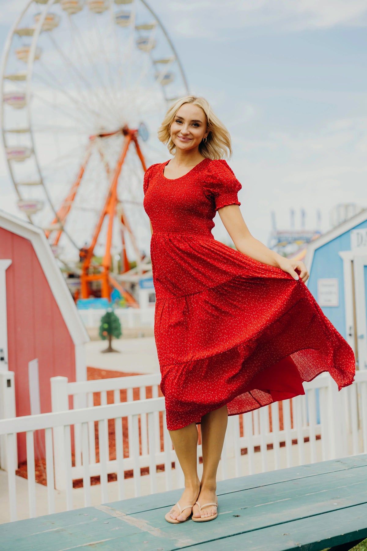 McCall Dress in Firecracker- Misses and Plus (XS-4X)