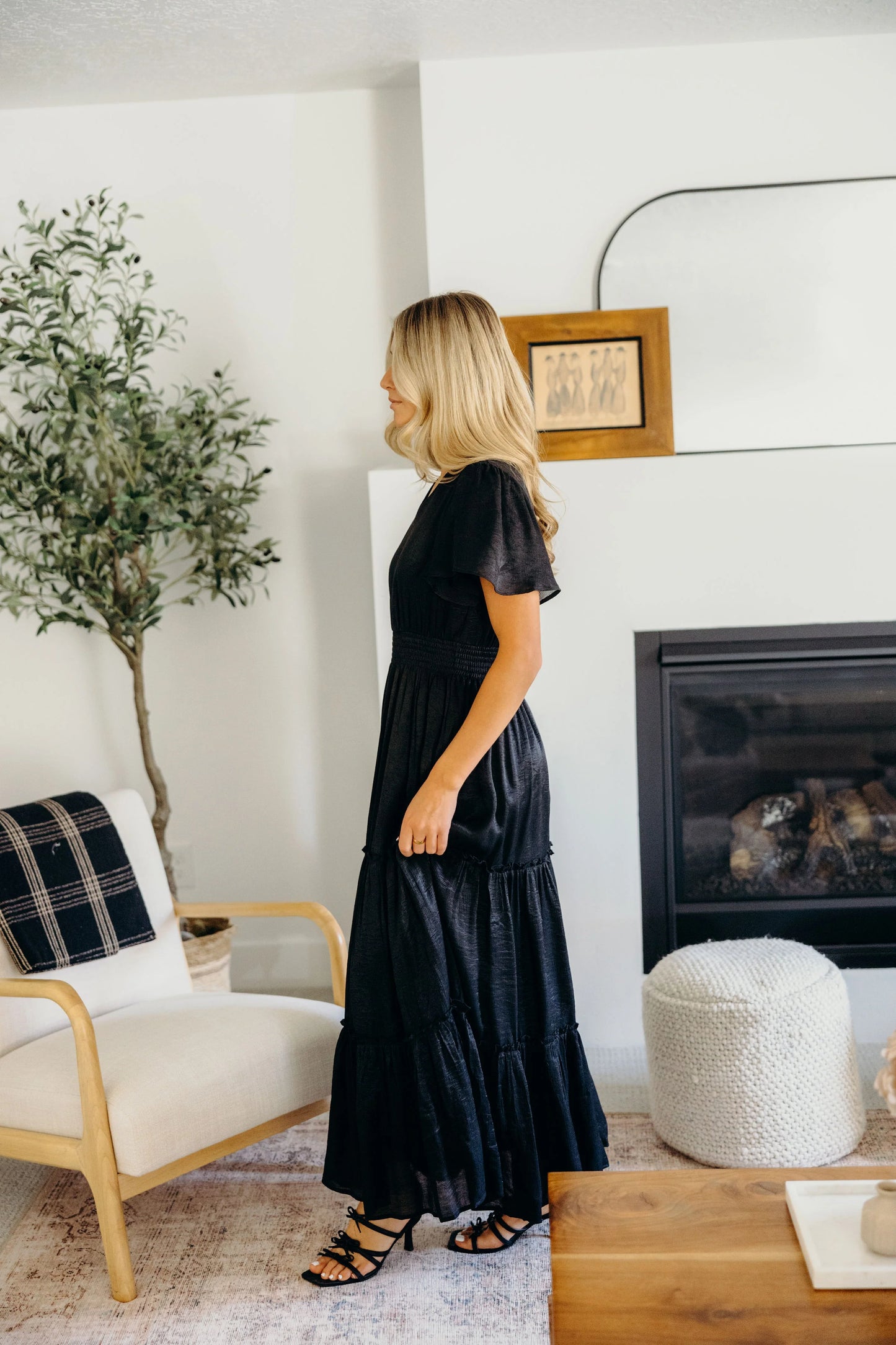 Taylor Dress in Black- Misses and Plus (XS-4X)