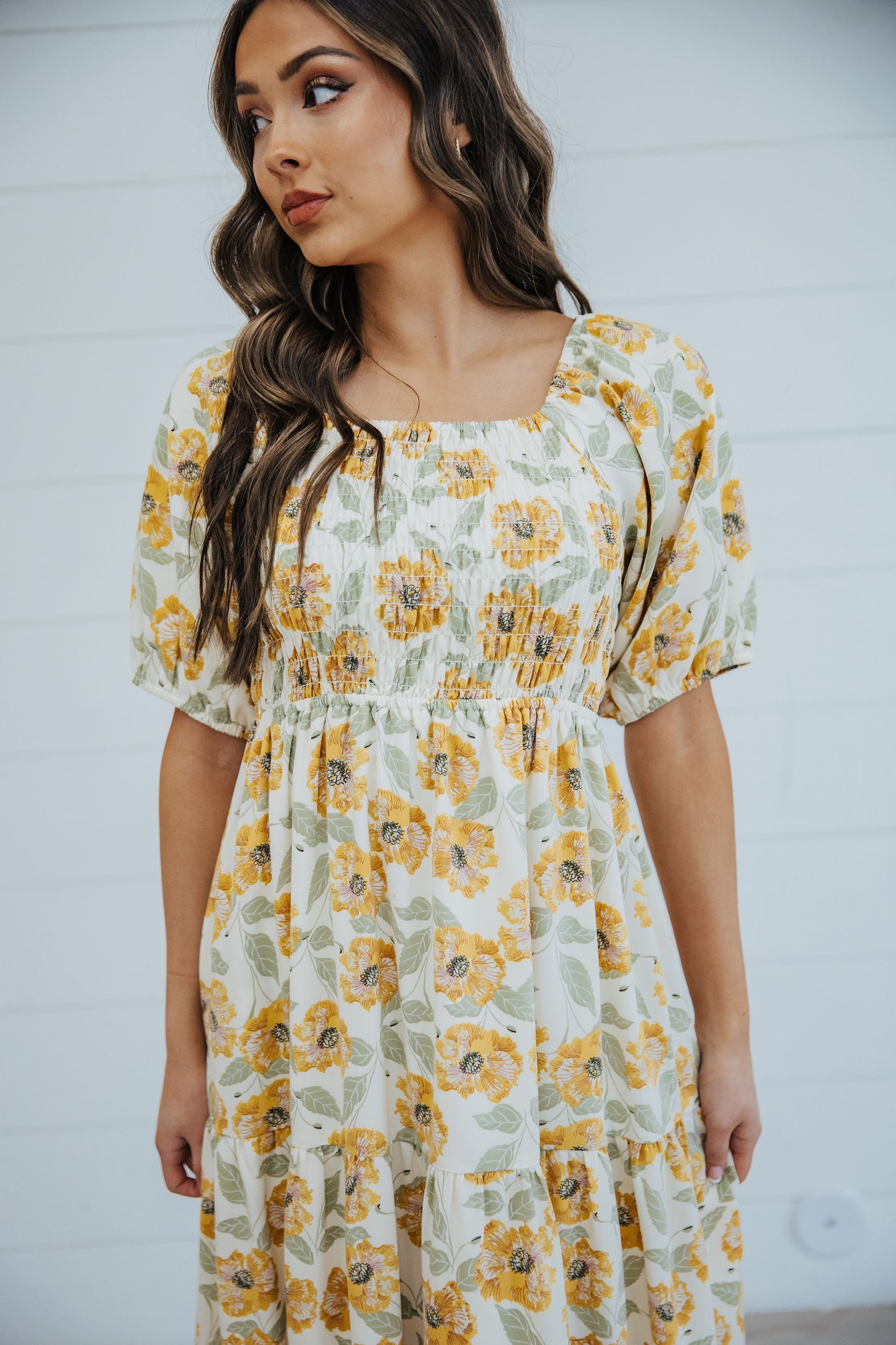 Indy Dress in Luminous Marigold- Misses, Plus and Extended Plus (XL-2X, 4X)