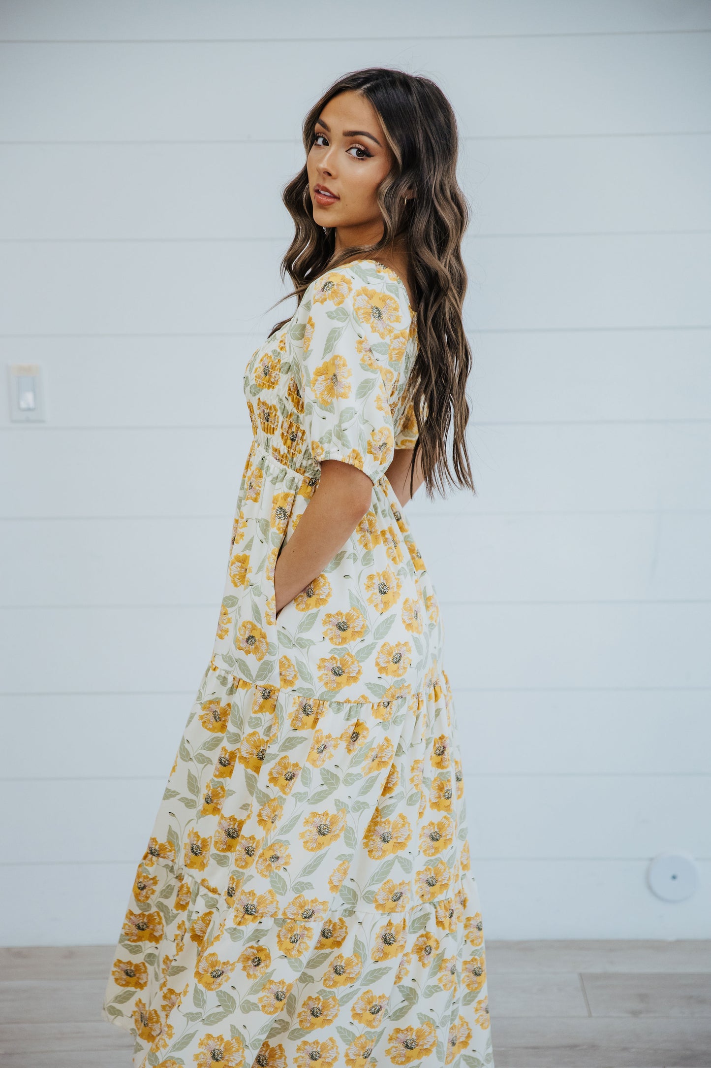 Indy Dress in Luminous Marigold- Misses, Plus and Extended Plus (XL-2X, 4X)