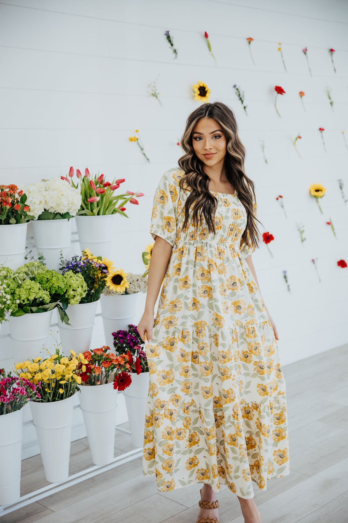 Indy Dress in Luminous Marigold- Misses, Plus and Extended Plus (XL-2X, 4X)