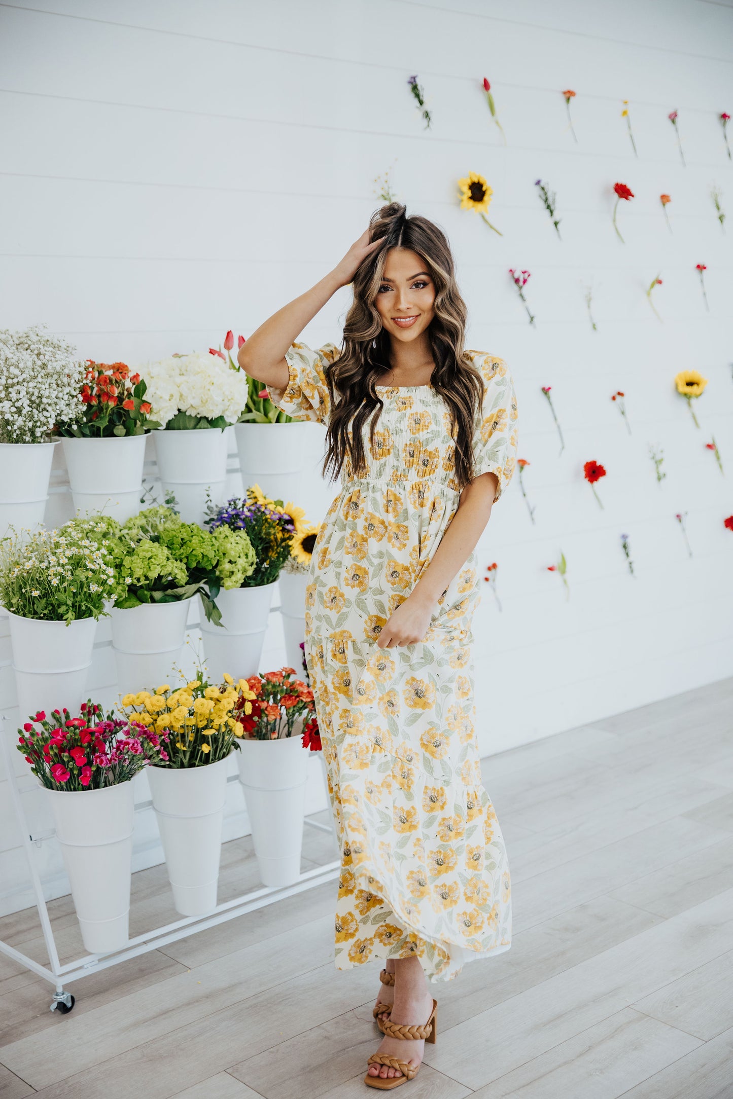 Indy Dress in Luminous Marigold- Misses, Plus and Extended Plus (XL-2X, 4X)