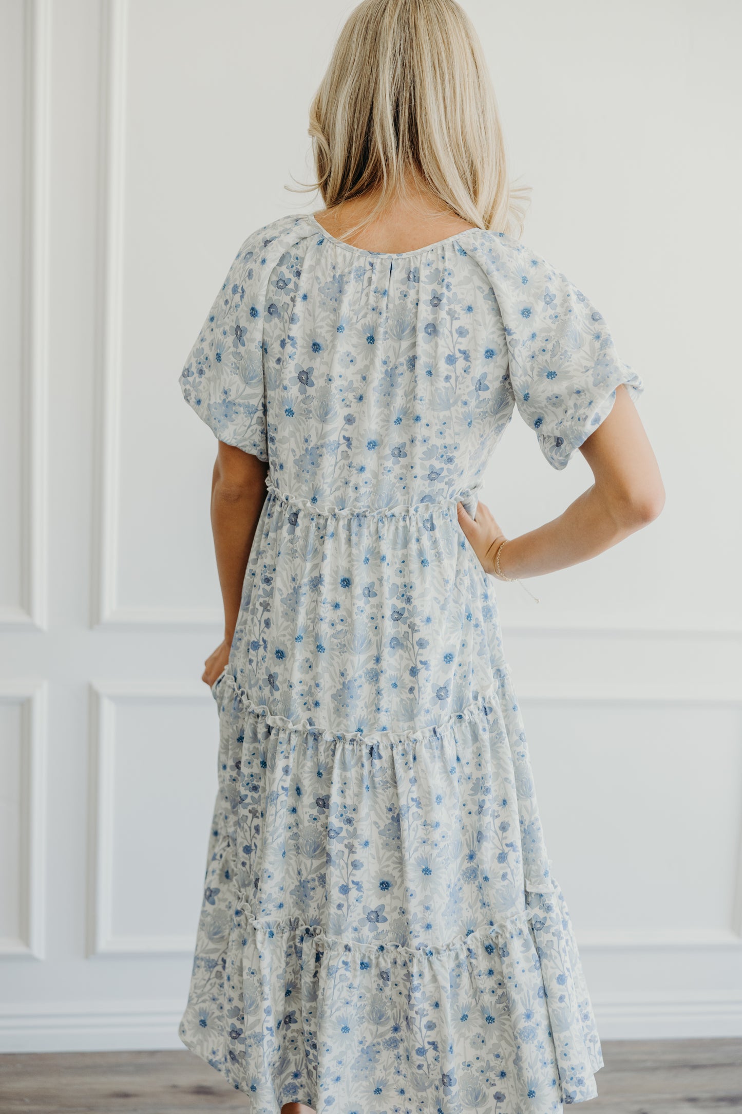 Serena Dress in Berry Bliss- Misses, Plus and Extended Plus (XL,2X,4X)