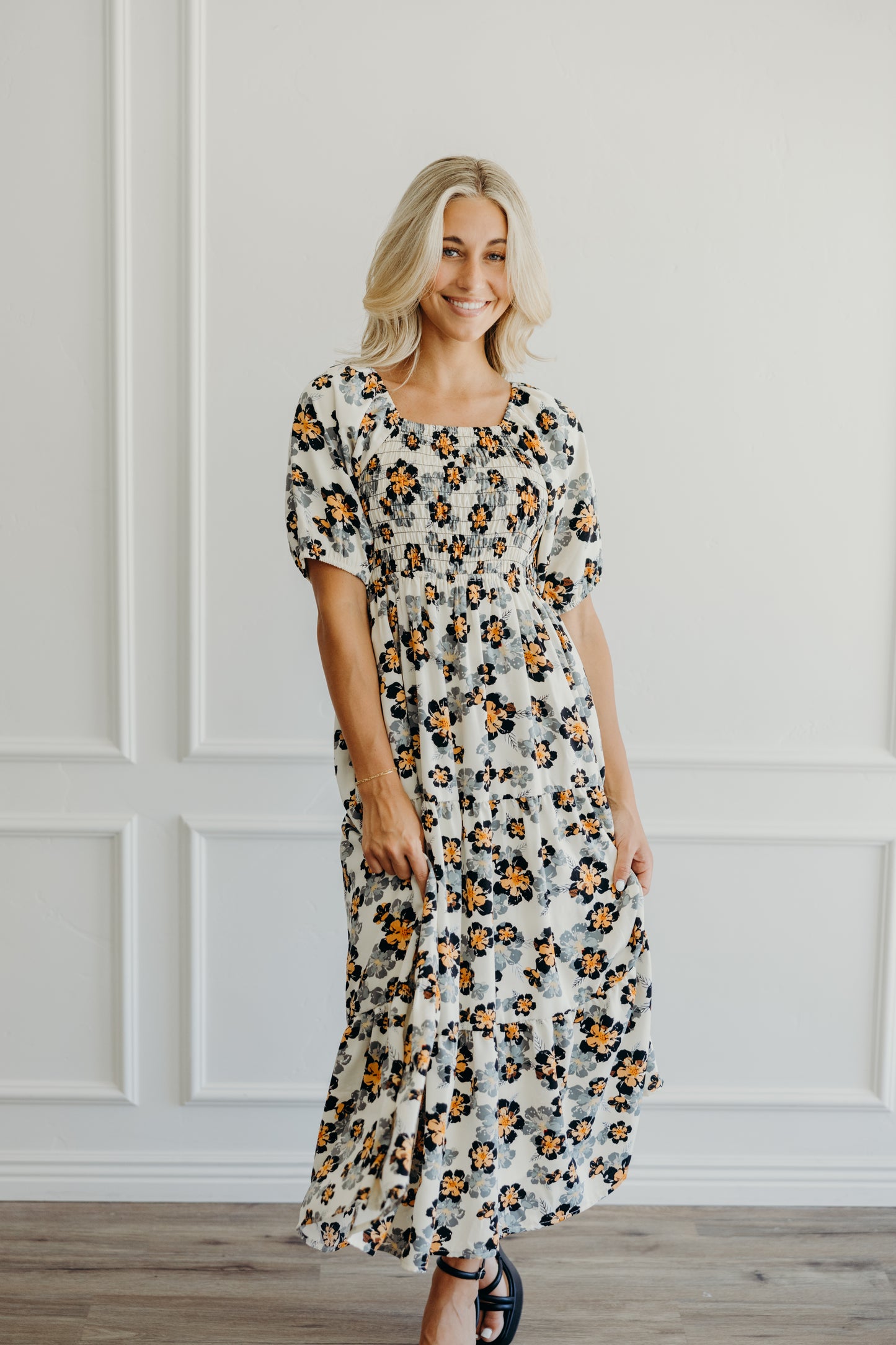 Indy Dress in Tangerine Twist- Misses, Plus and Extended Plus (XS-4X)