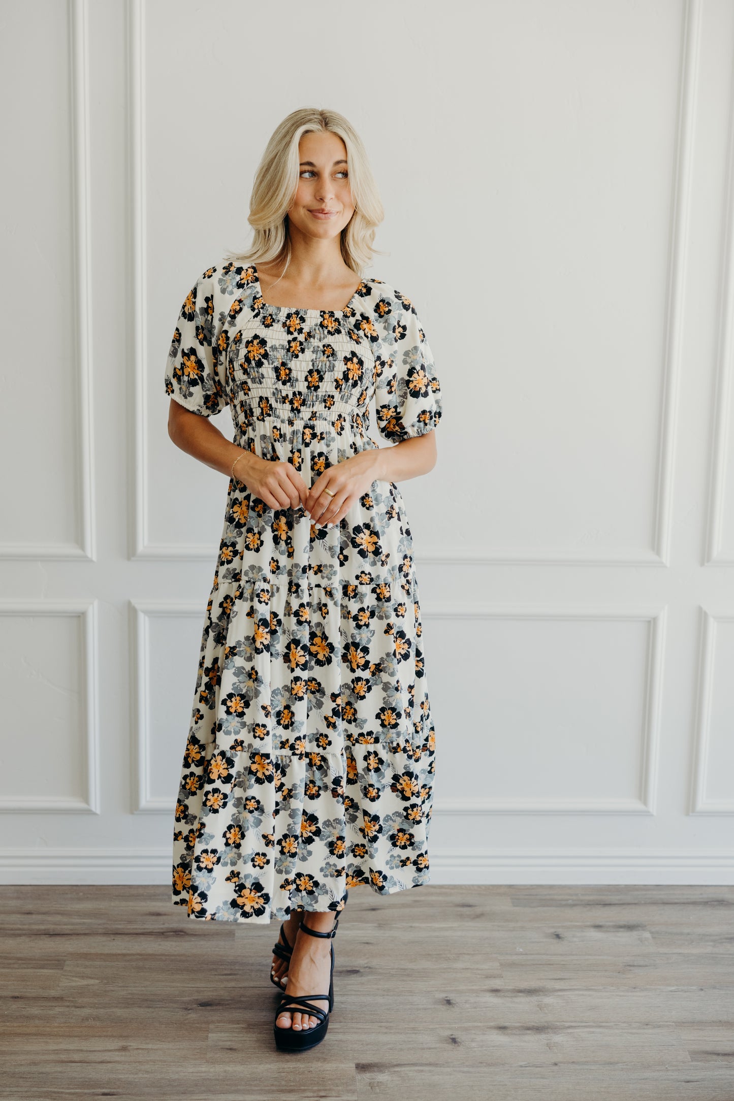 Indy Dress in Tangerine Twist- Misses, Plus and Extended Plus (XS-4X)