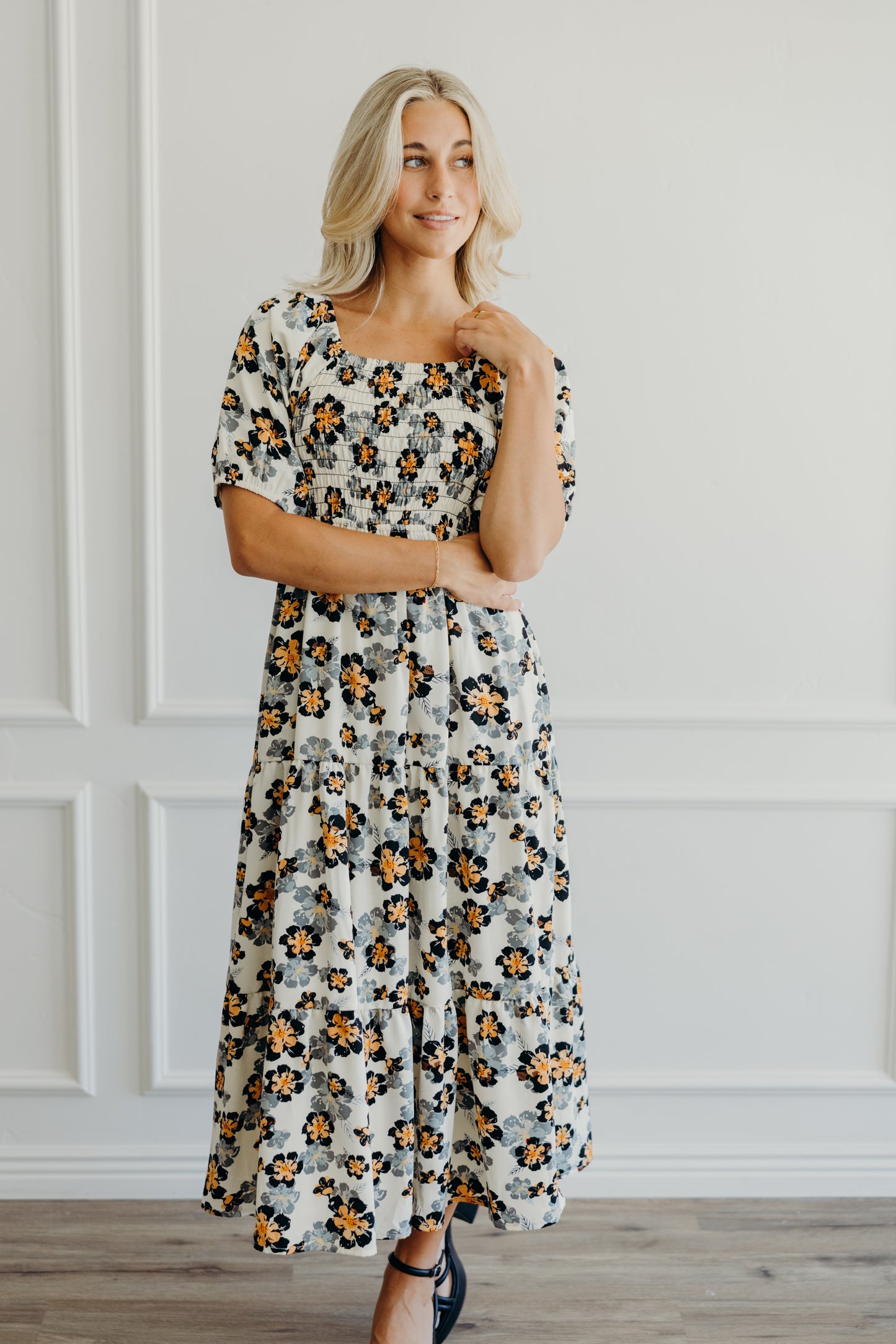 Indy Dress in Tangerine Twist- Misses, Plus and Extended Plus (XS-4X)