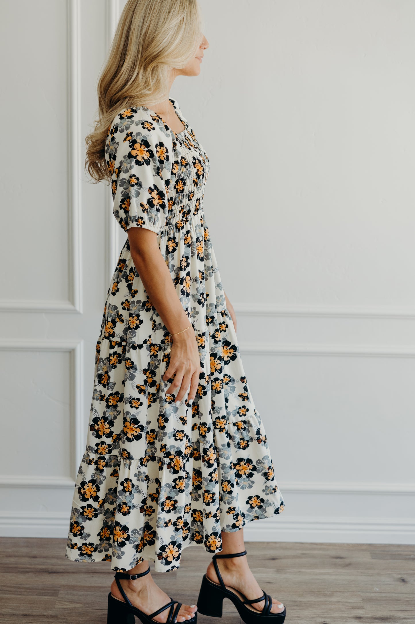 Indy Dress in Tangerine Twist- Misses, Plus and Extended Plus (XS-4X)
