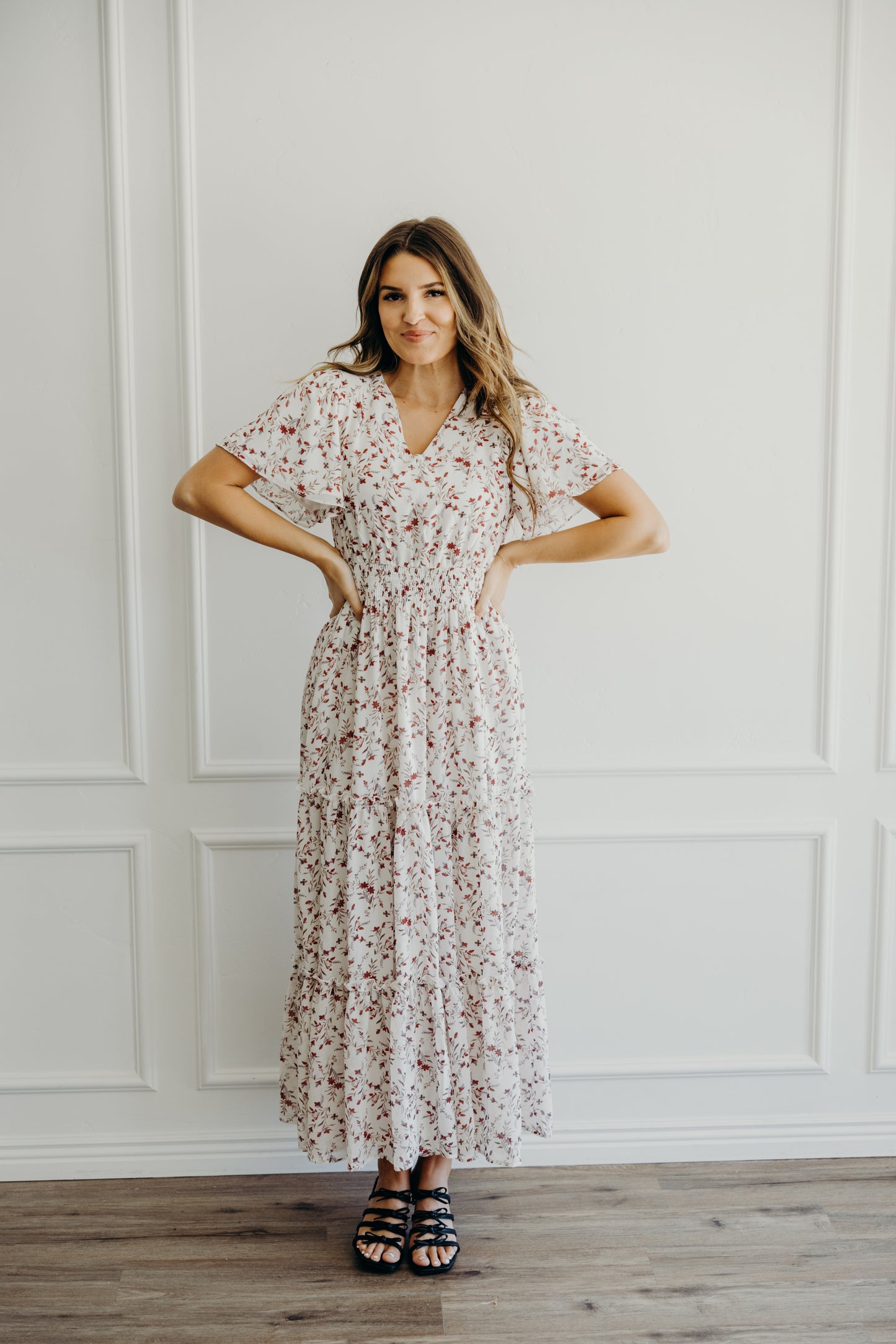 Eden Dress in Vintage Rosewood- Misses, Plus and Extended Plus (XS-4X)