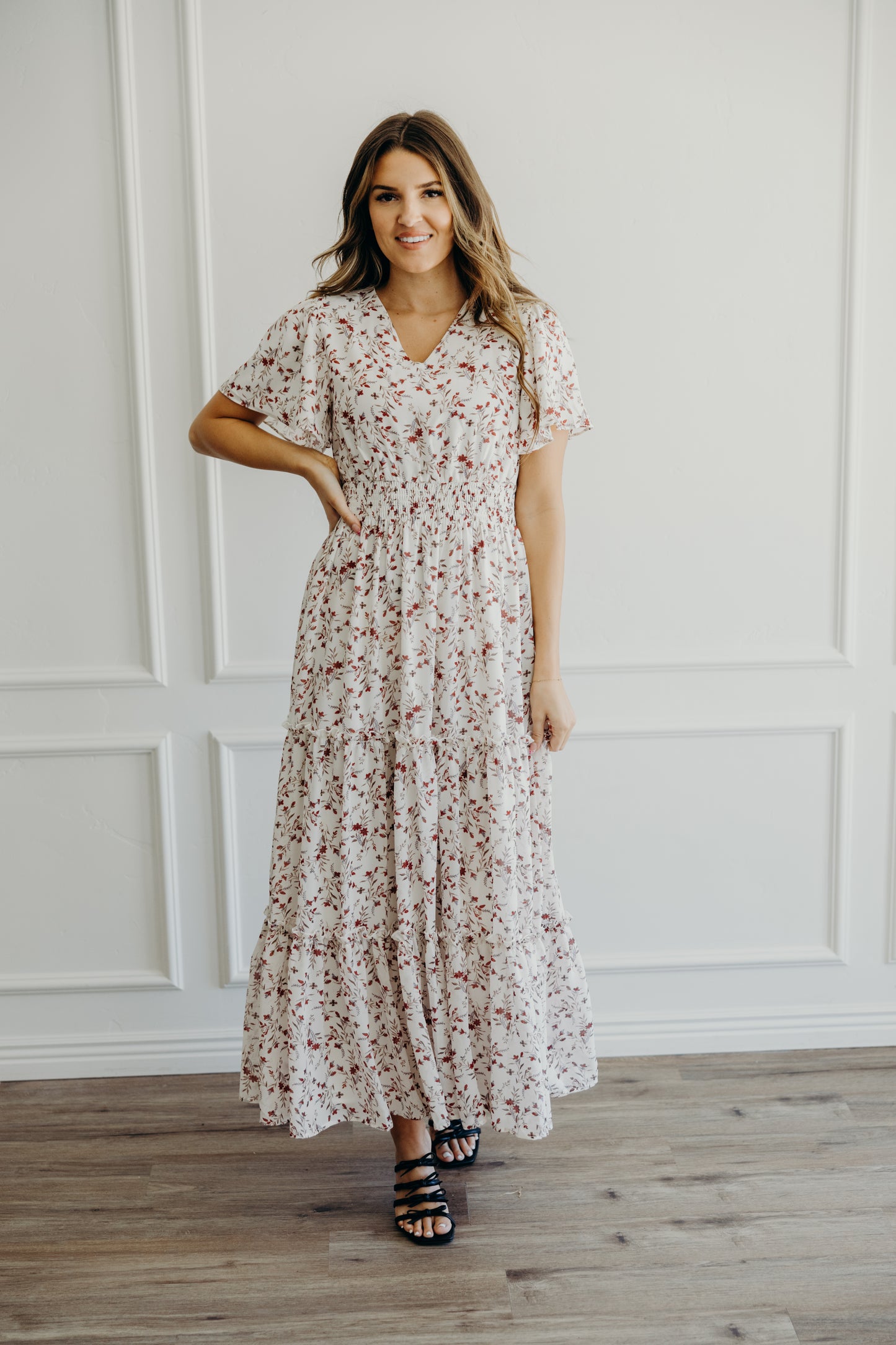 Eden Dress in Vintage Rosewood- Misses, Plus and Extended Plus (XS-4X)
