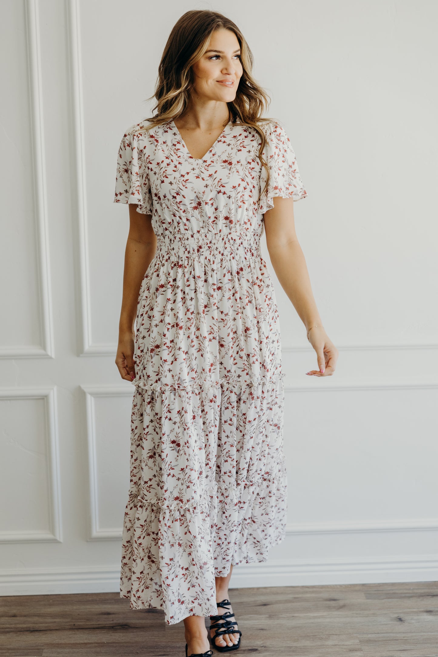 Eden Dress in Vintage Rosewood- Misses, Plus and Extended Plus (XS-4X)