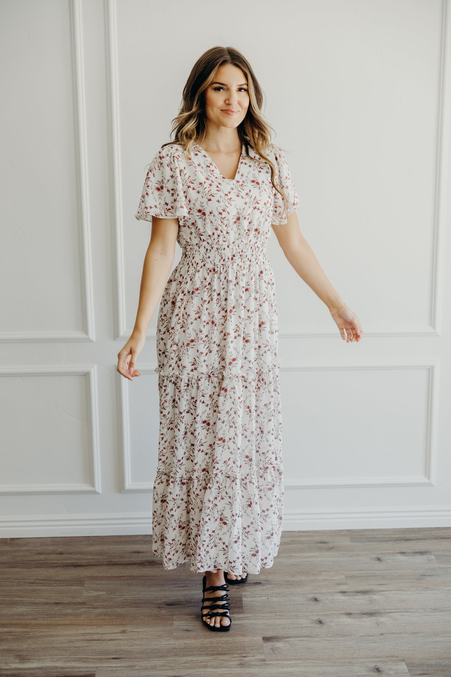 Eden Dress in Vintage Rosewood- Misses, Plus and Extended Plus (XS-4X)