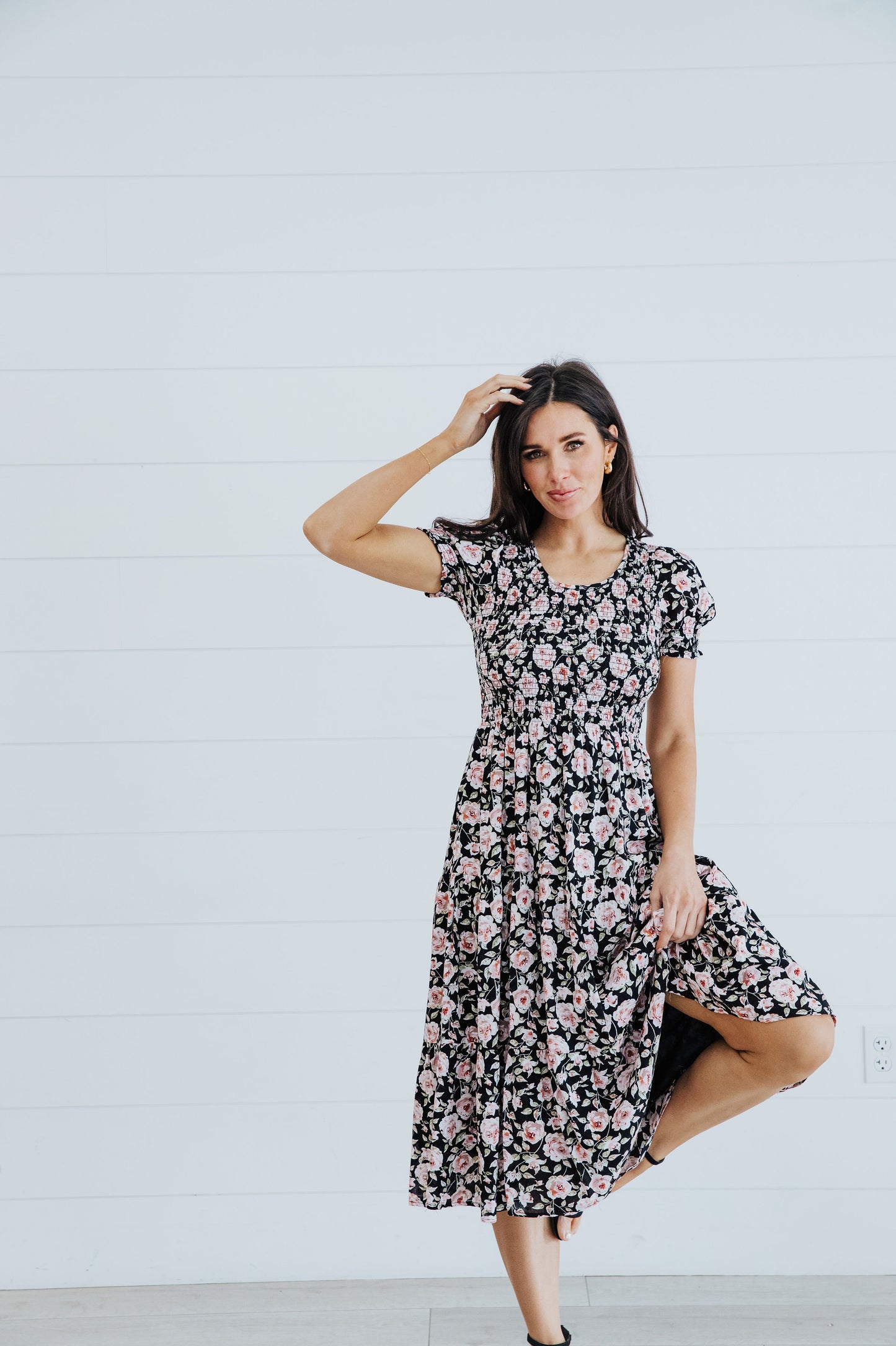 McCall Dress in Whispering Rose- Misses and Plus (S-4X)