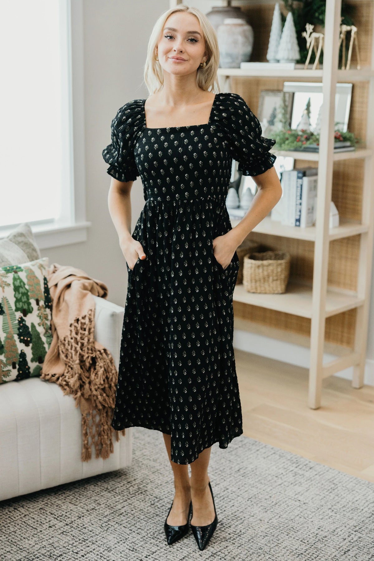 Arlow Dress in Autumn Whisper- Misses and Plus (XS-4X)