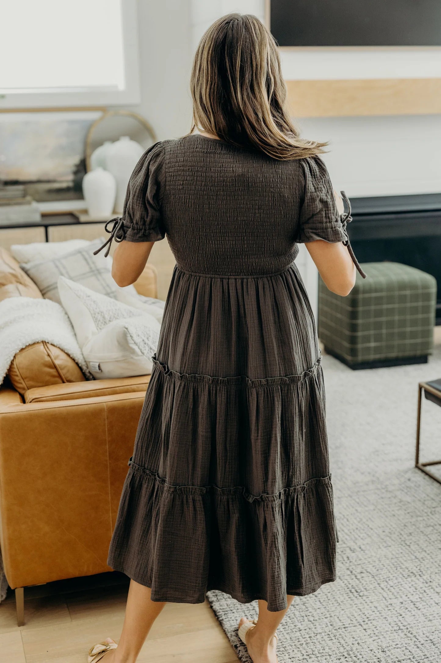 Merritt Dress in Luminous Gray- Misses and Plus (XS-4X)