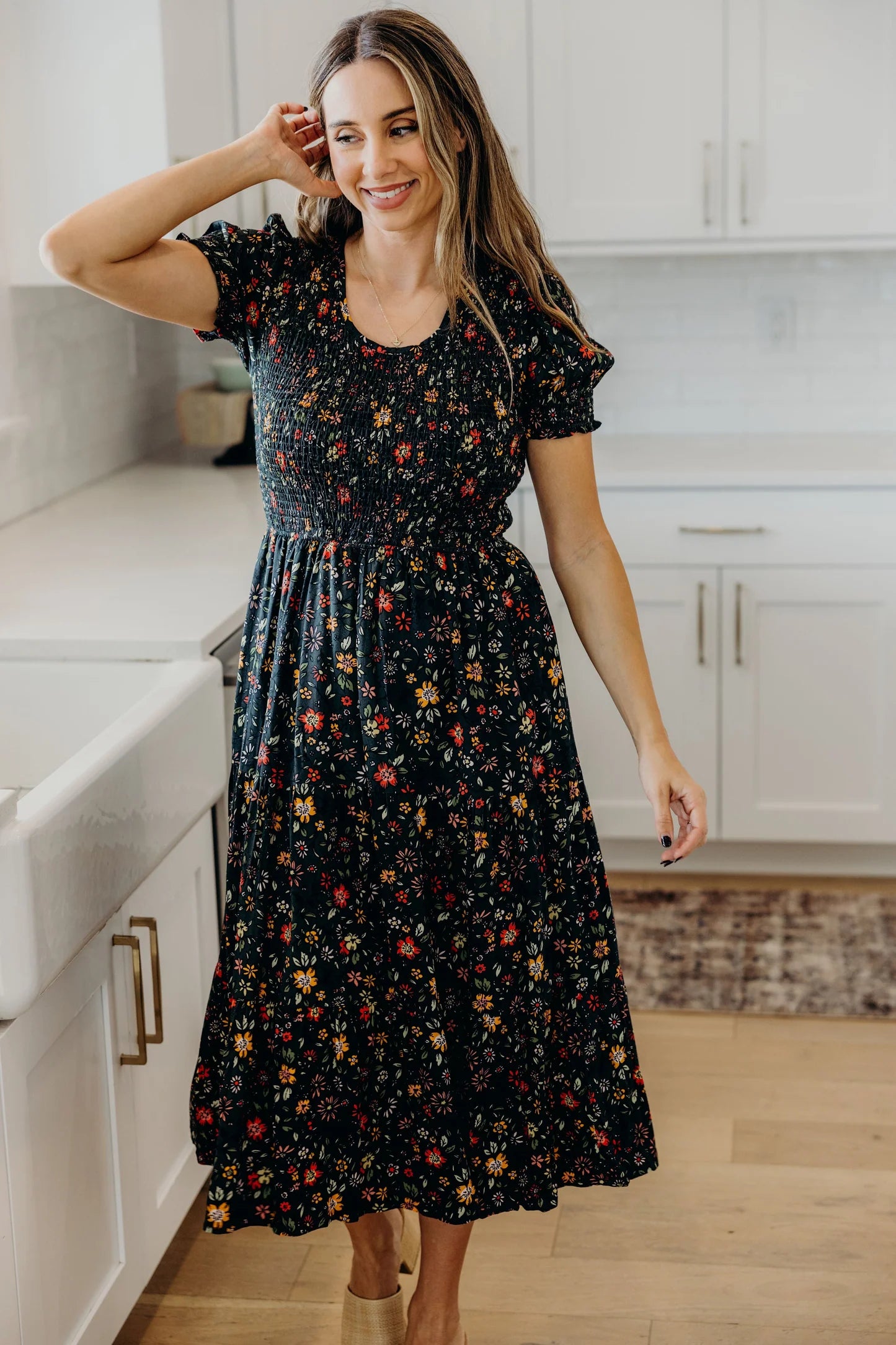 Mccall Dress in Hunter Green- Misses and Plus (XS-4X)