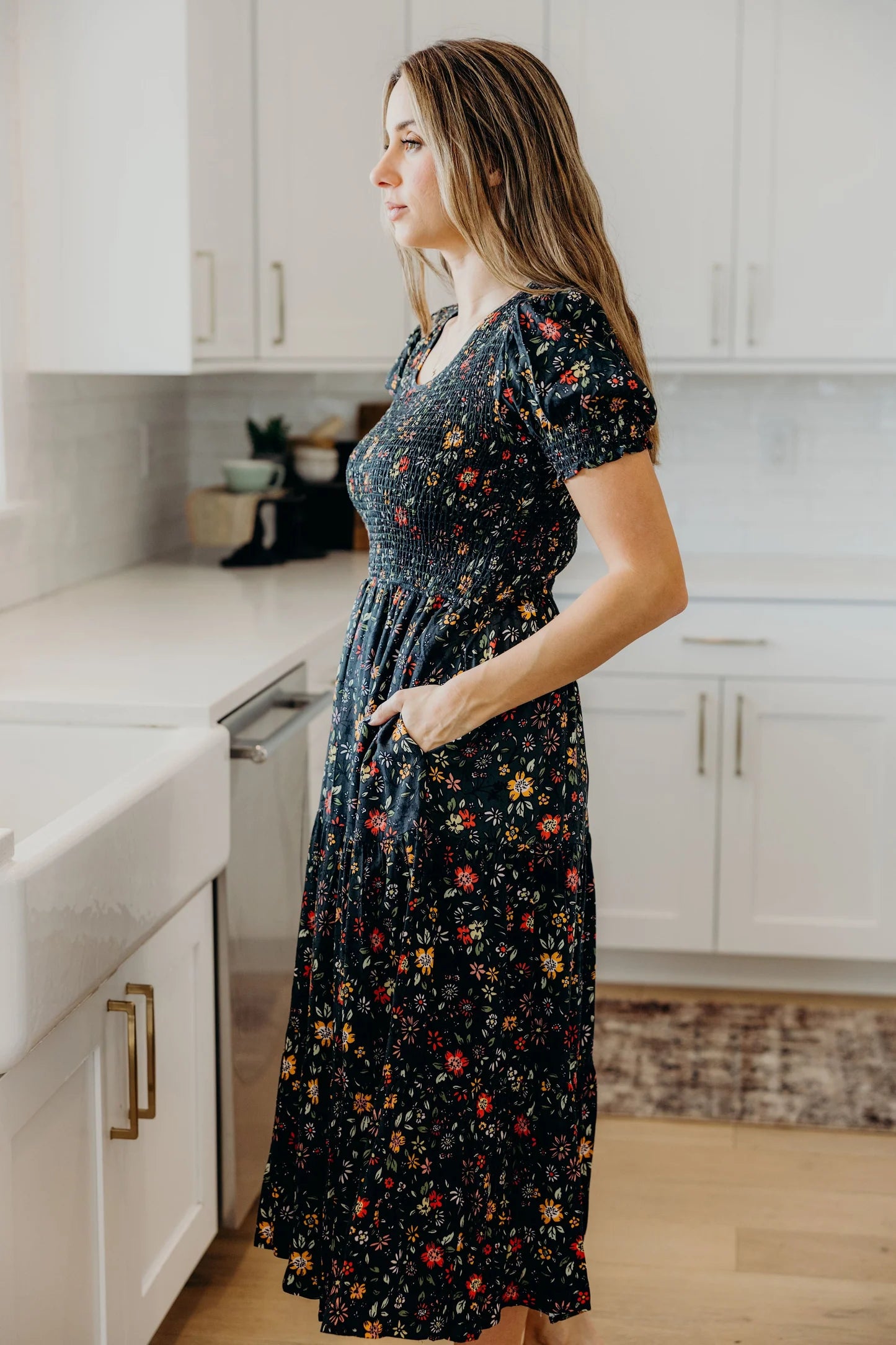 Mccall Dress in Hunter Green- Misses and Plus (XS-4X)
