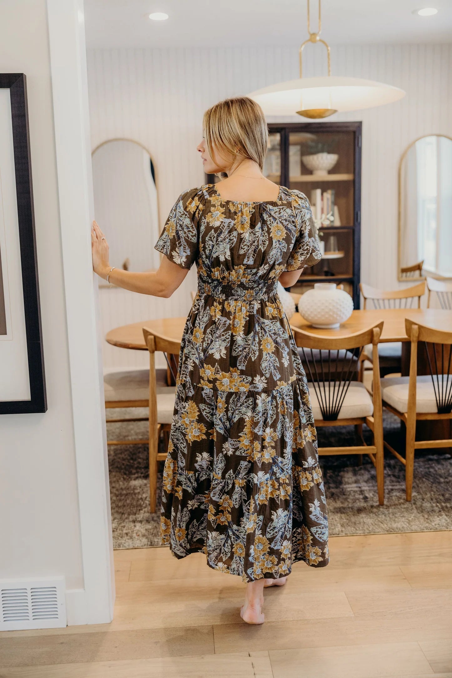 Shay Dress in Golden Fawn- Misses and Plus (XS-4X)