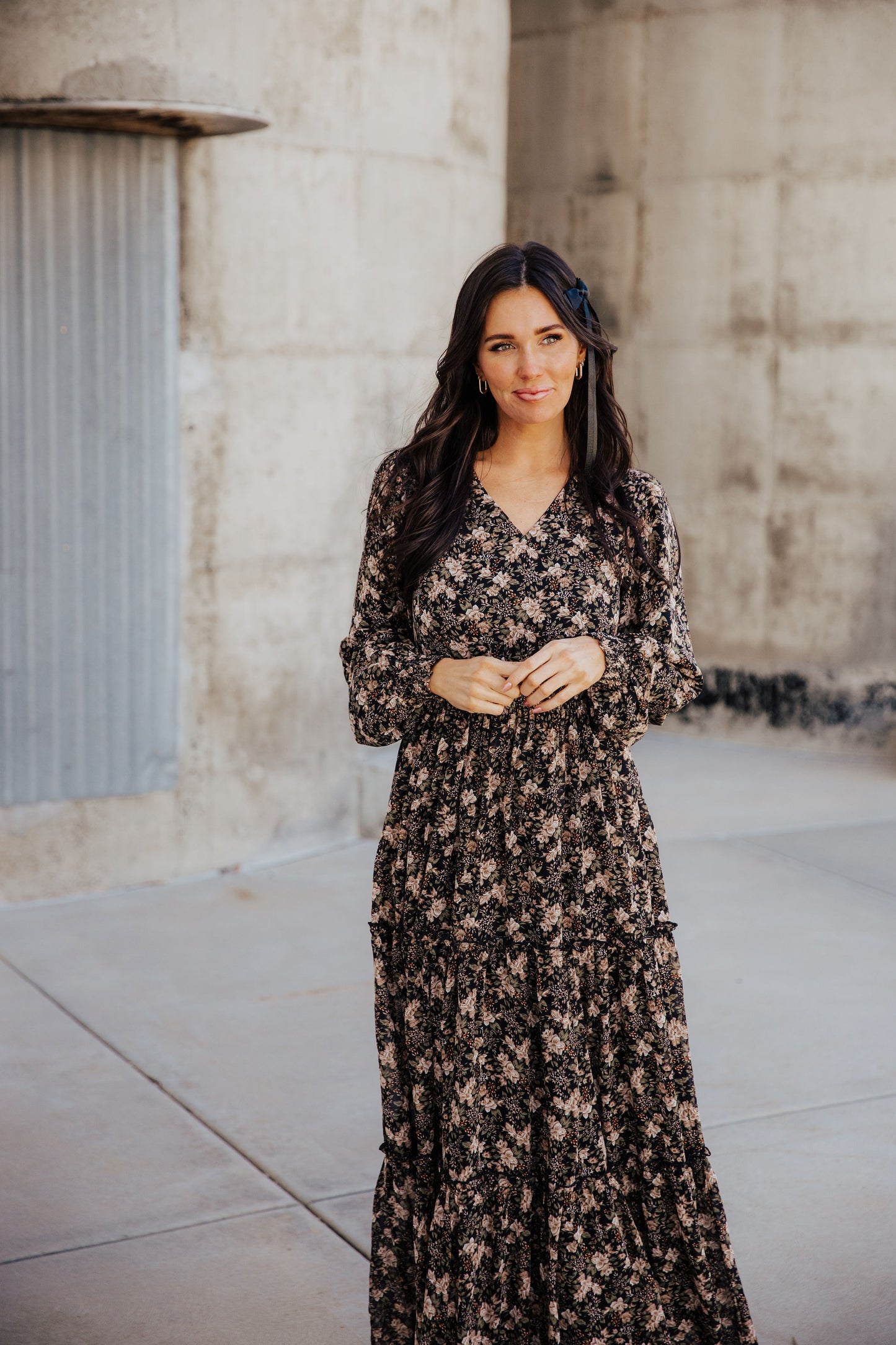 Jacey Dress in Midnight Symphony- Misses, Plus & Extended Plus (S-2X, 4X)