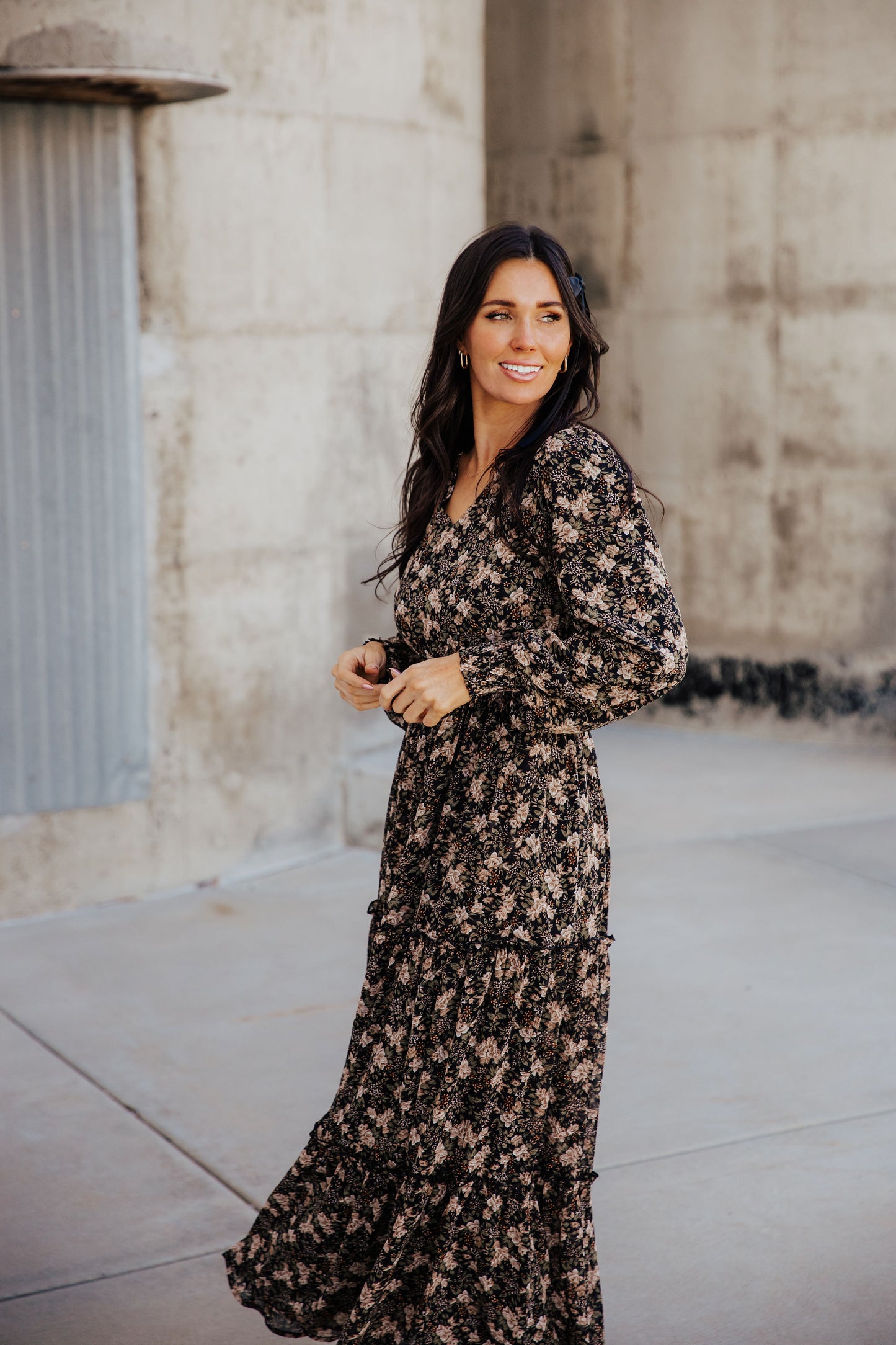 Jacey Dress in Midnight Symphony- Misses, Plus & Extended Plus (S-2X, 4X)