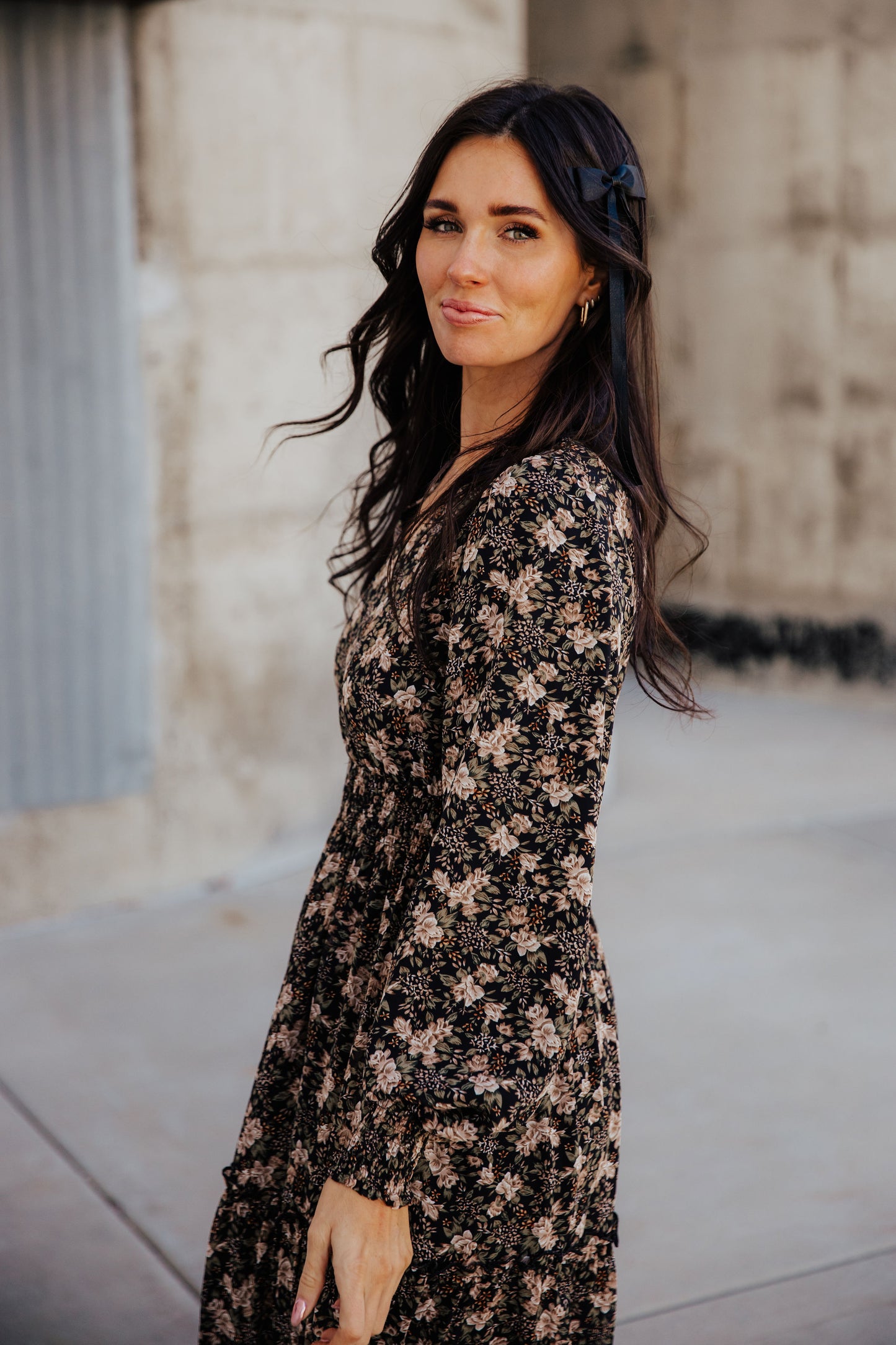 Jacey Dress in Midnight Symphony- Misses, Plus & Extended Plus (S-2X, 4X)