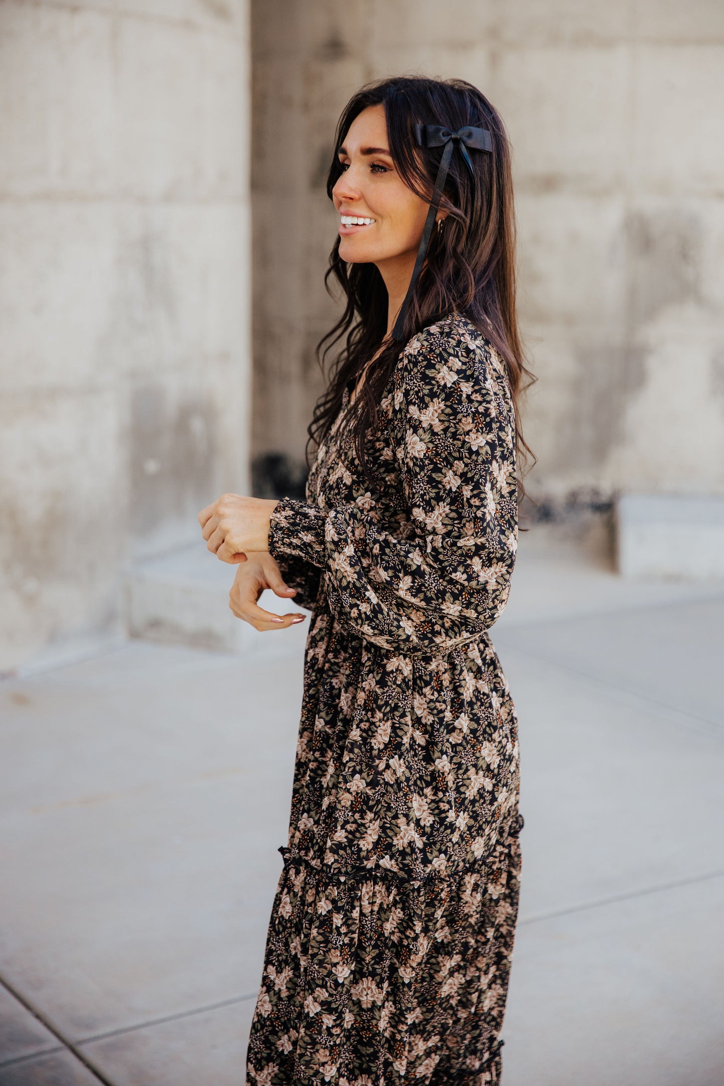 Jacey Dress in Midnight Symphony- Misses, Plus & Extended Plus (S-2X, 4X)