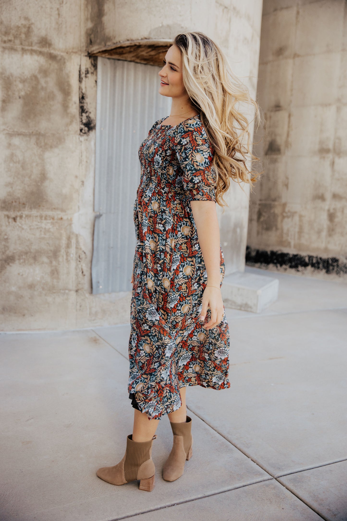Pepper Dress in Rustic Harvest- Misses, Plus, and Extended Plus (S-4X)