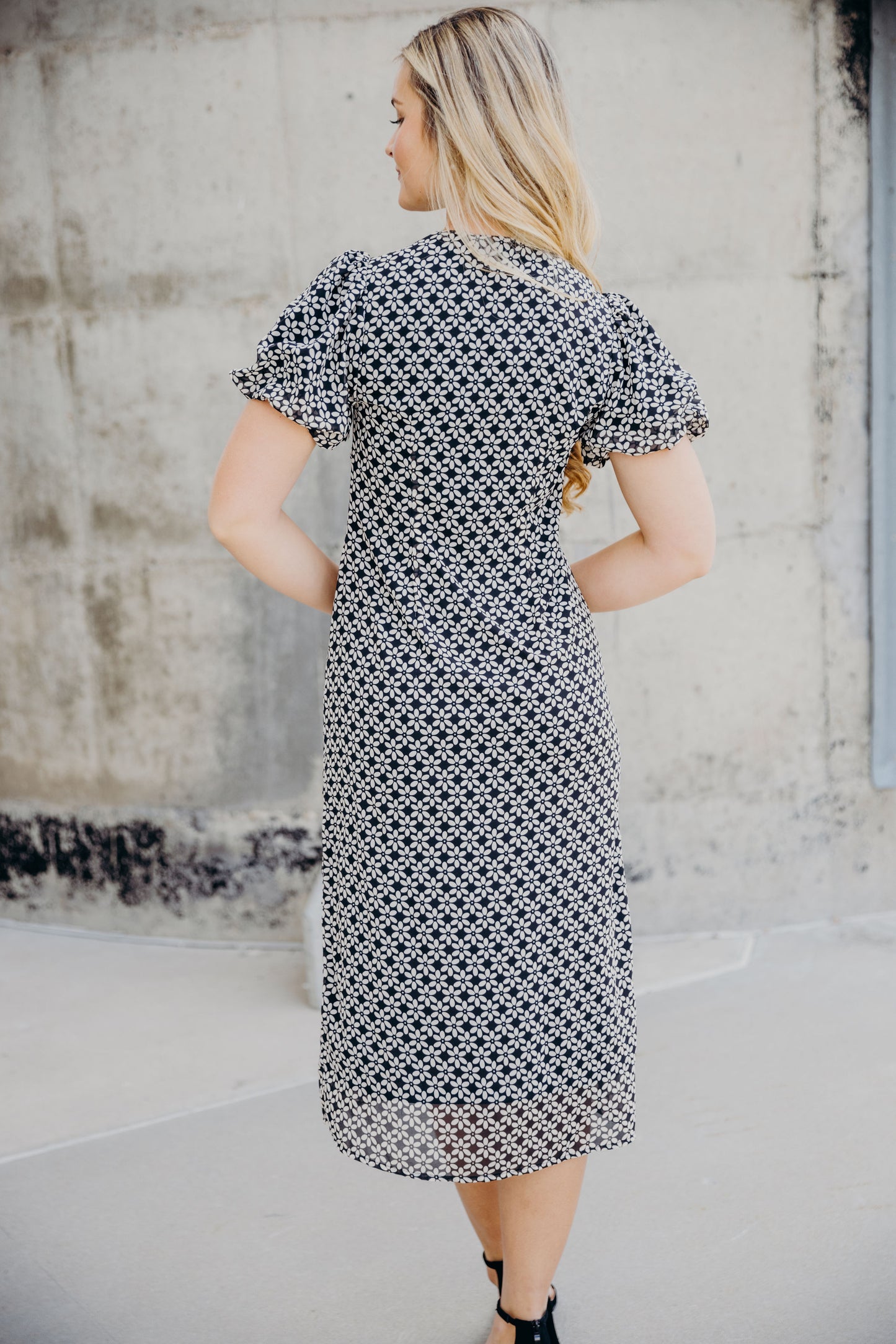 Wanda Dress in Vintage Petal- Misses, Plus, and Extended Plus (XS-4X)