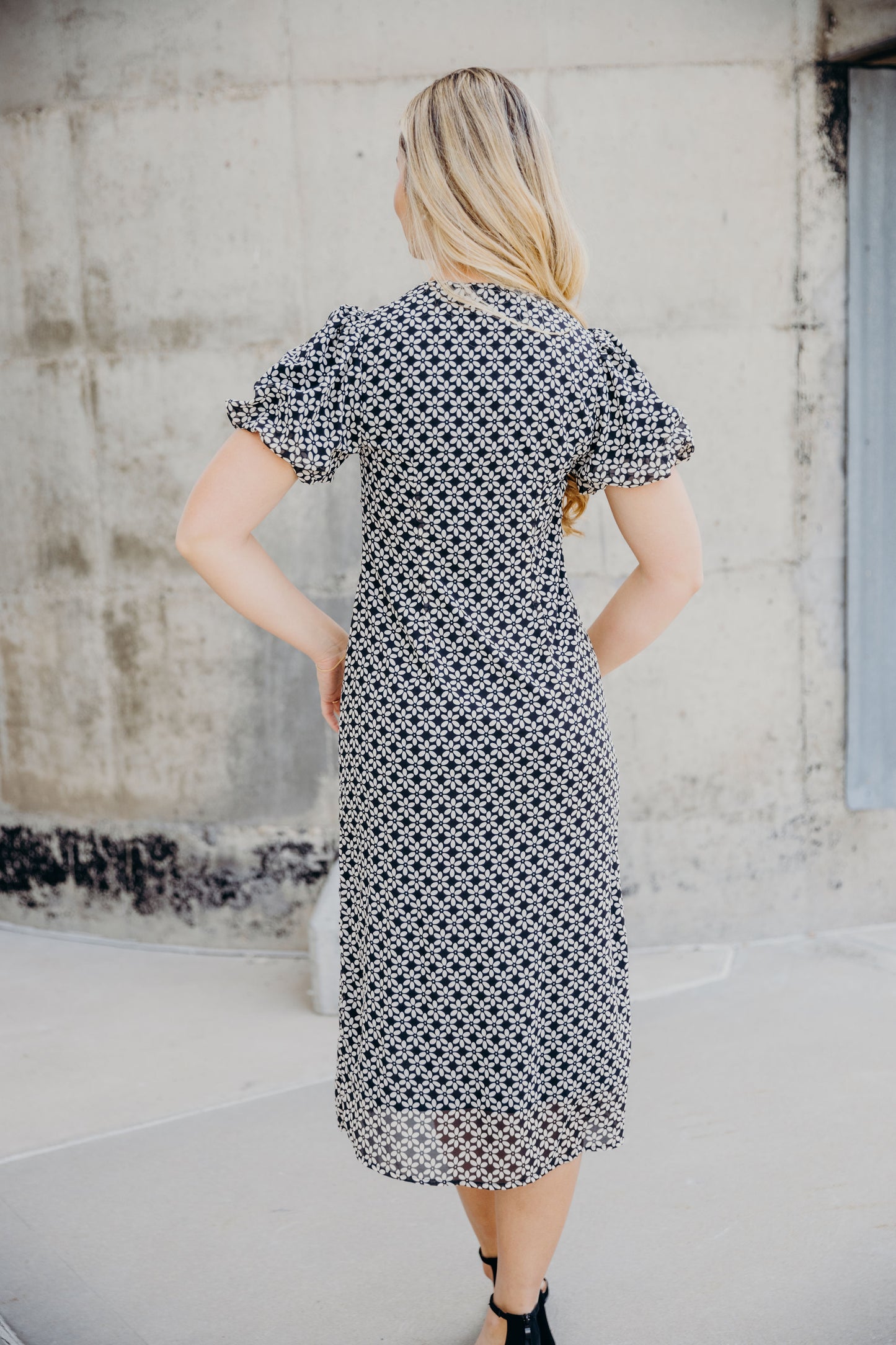 Wanda Dress in Vintage Petal- Misses, Plus, and Extended Plus (XS-4X)