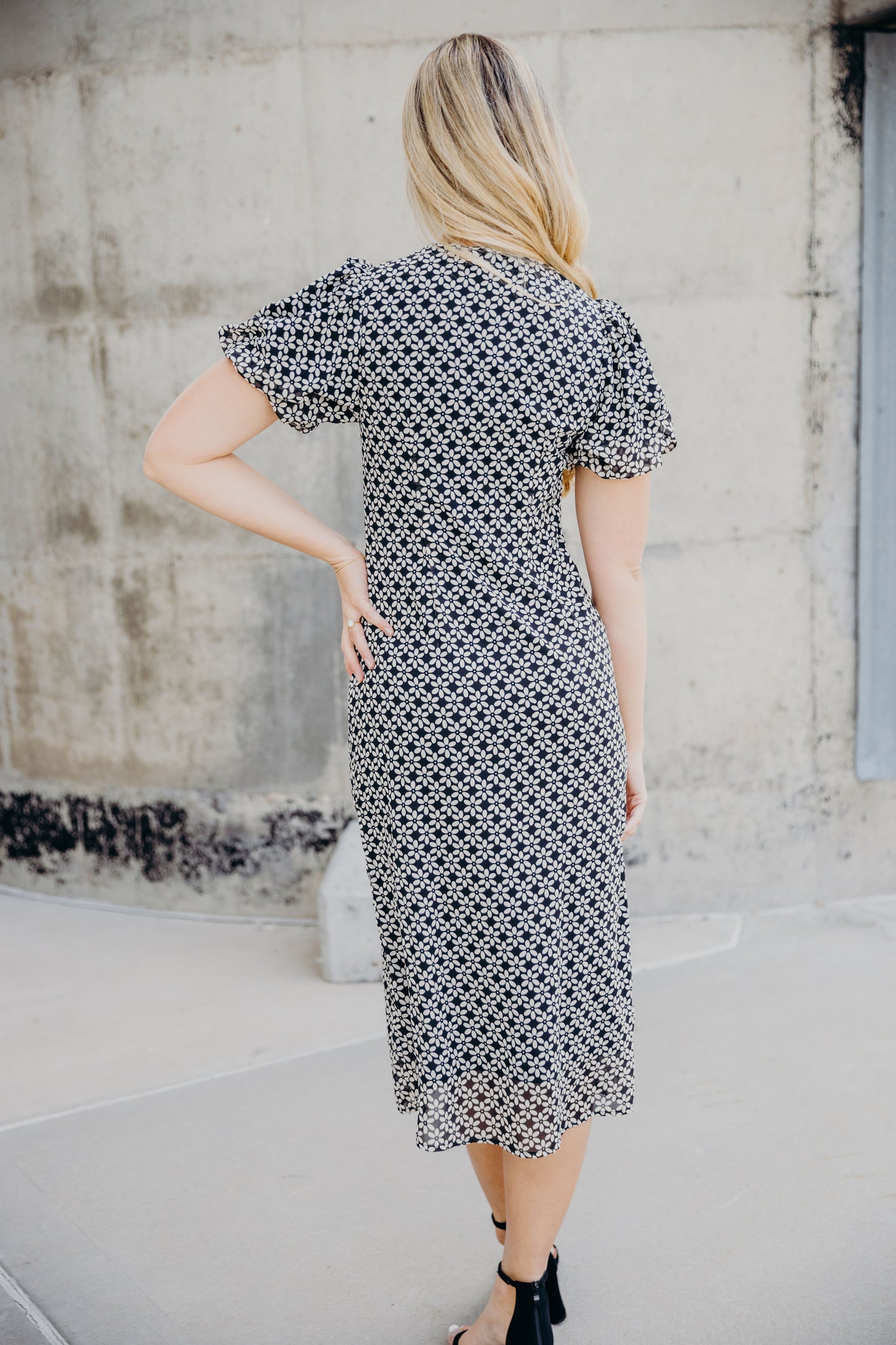 Wanda Dress in Vintage Petal- Misses, Plus, and Extended Plus (XS-4X)