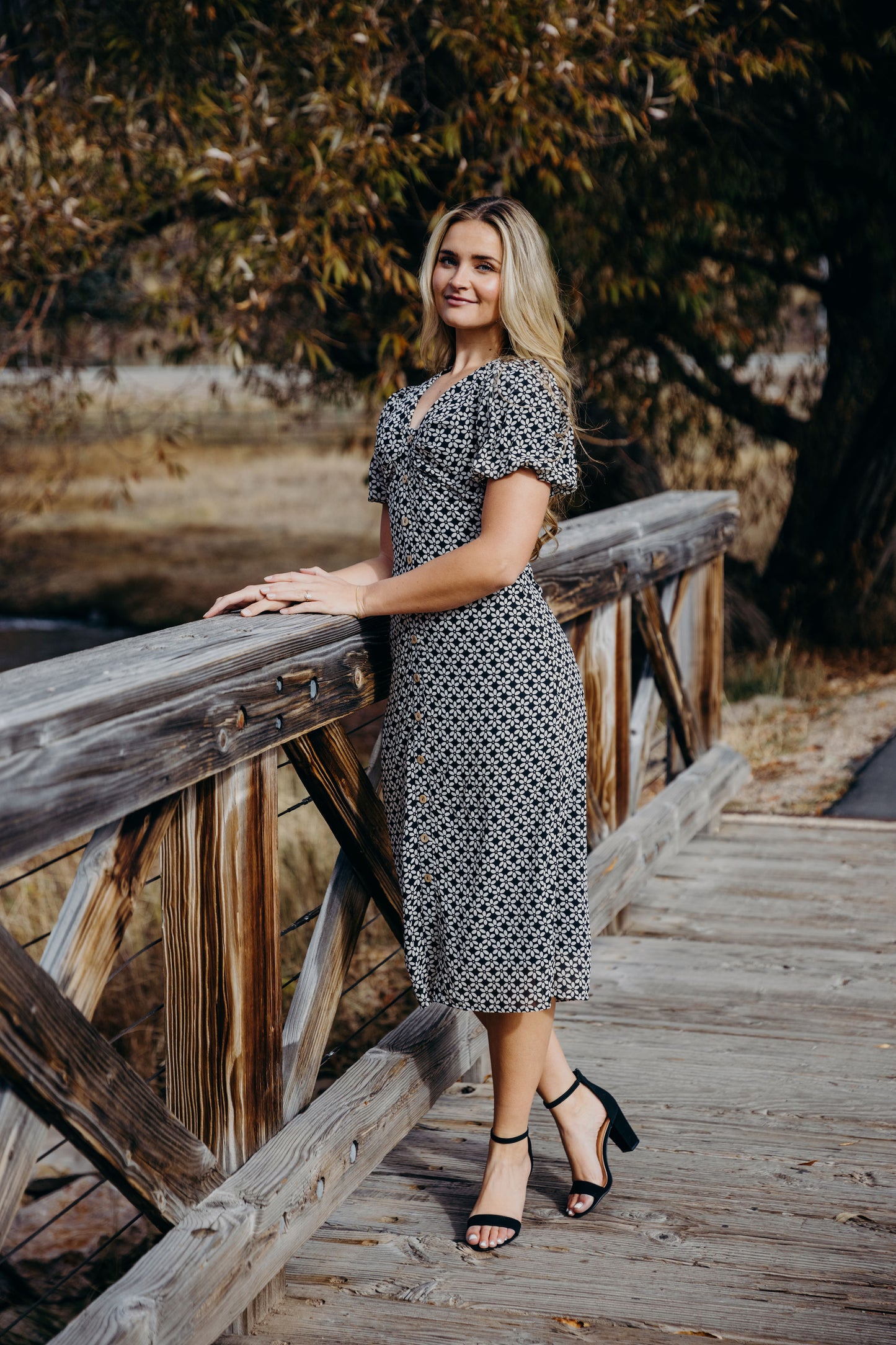 Wanda Dress in Vintage Petal- Misses, Plus, and Extended Plus (XS-4X)