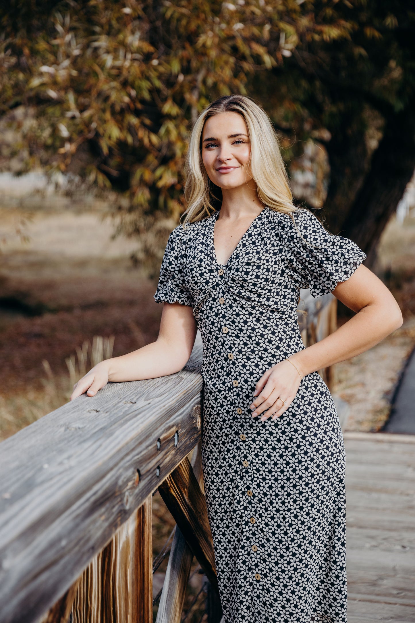 Wanda Dress in Vintage Petal- Misses, Plus, and Extended Plus (XS-4X)
