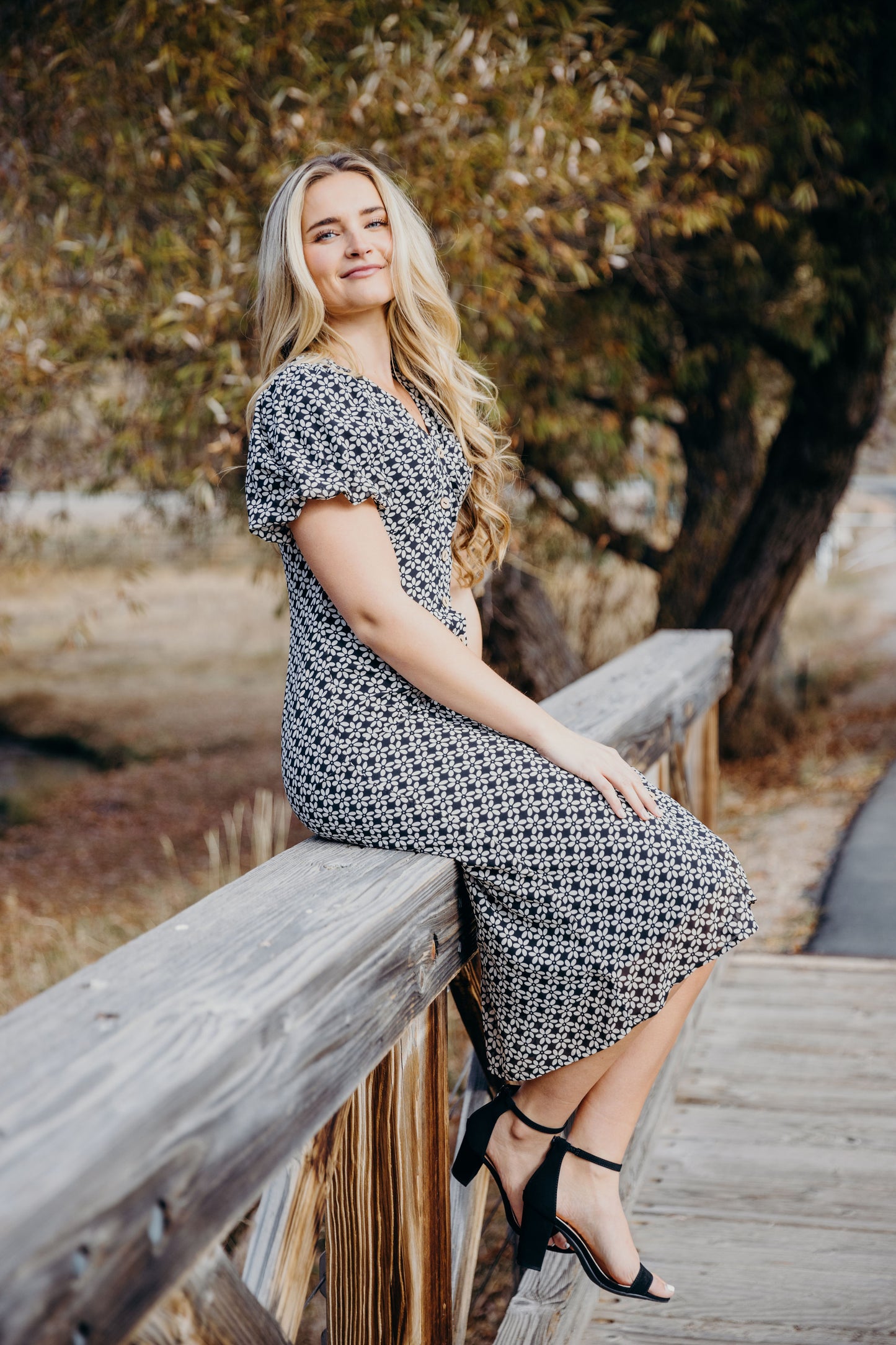 Wanda Dress in Vintage Petal- Misses, Plus, and Extended Plus (XS-4X)