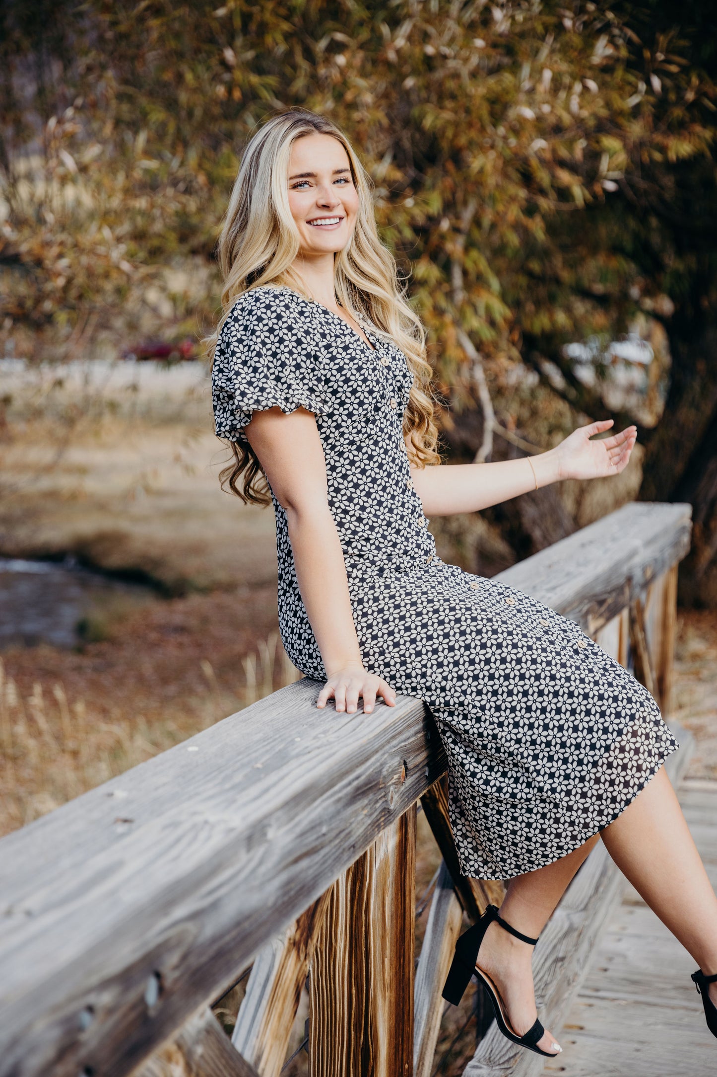Wanda Dress in Vintage Petal- Misses, Plus, and Extended Plus (XS-4X)