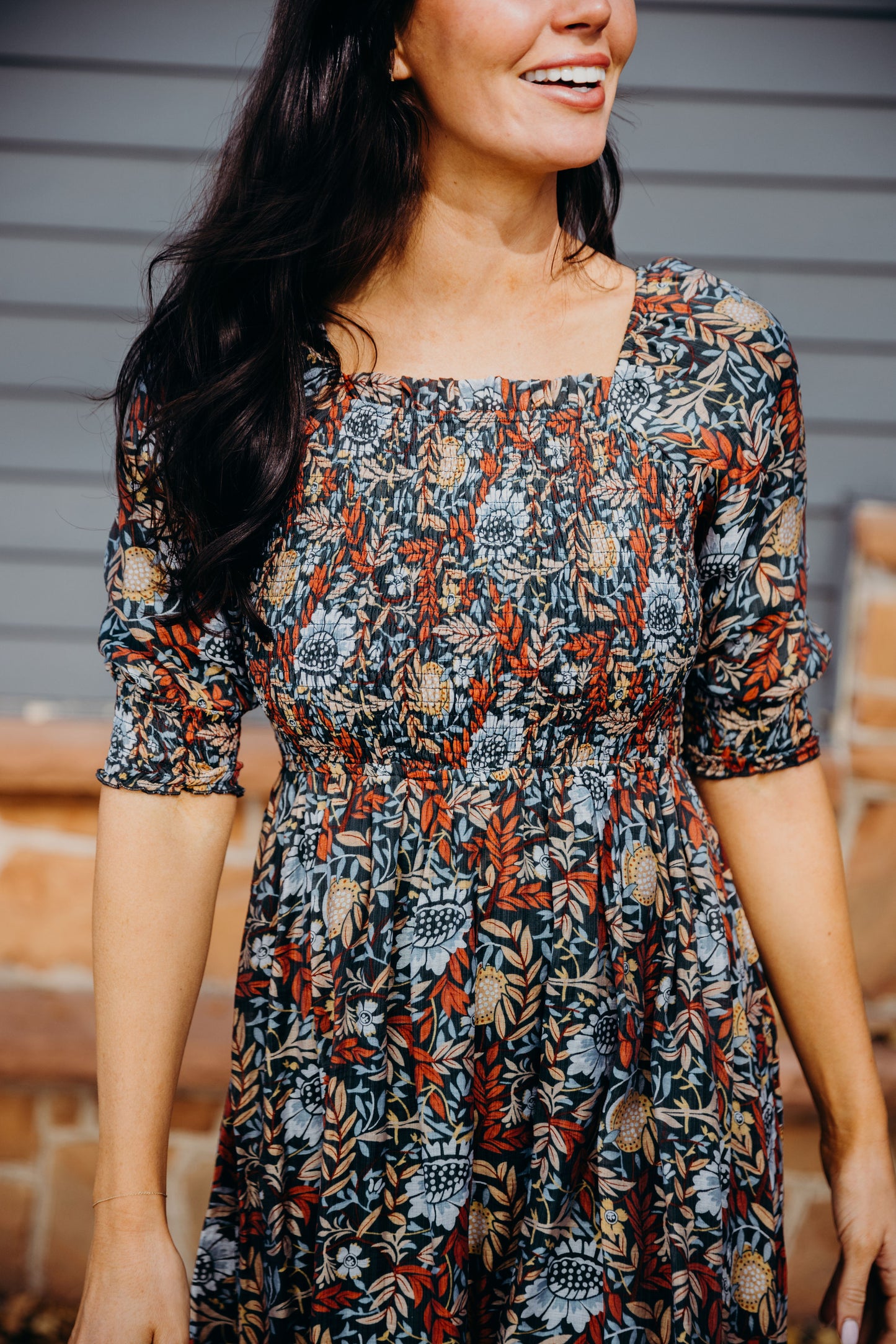 Pepper Dress in Rustic Harvest- Misses, Plus, and Extended Plus (S-4X)