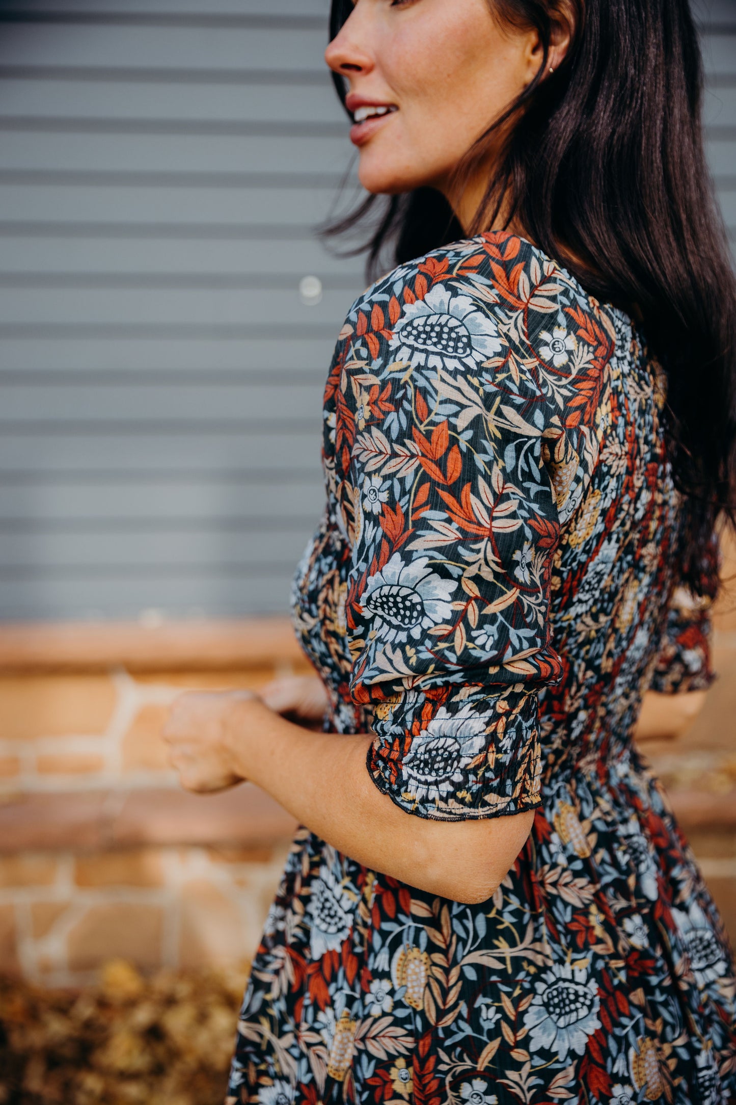 Pepper Dress in Rustic Harvest- Misses, Plus, and Extended Plus (S-4X)